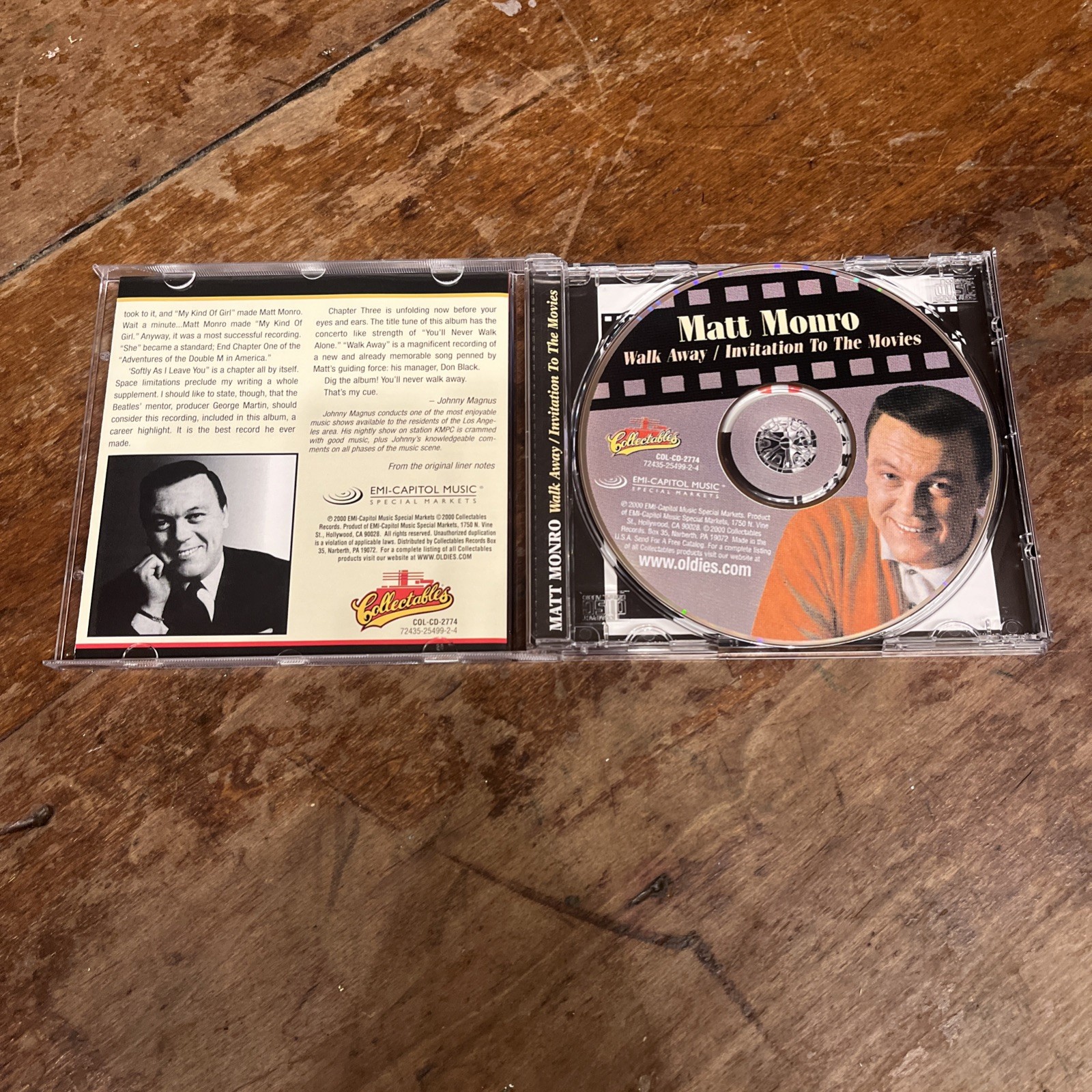 Matt Monro Jewel-Case CD’s Lot Of 9 | 2 CD Sets, Single CDS | Read Description