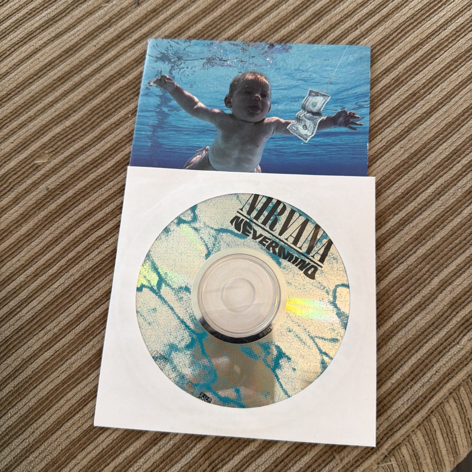 VTG 1991 Geffen Nirvana Nevermind Alternative DGCD-24425 Original Music CD