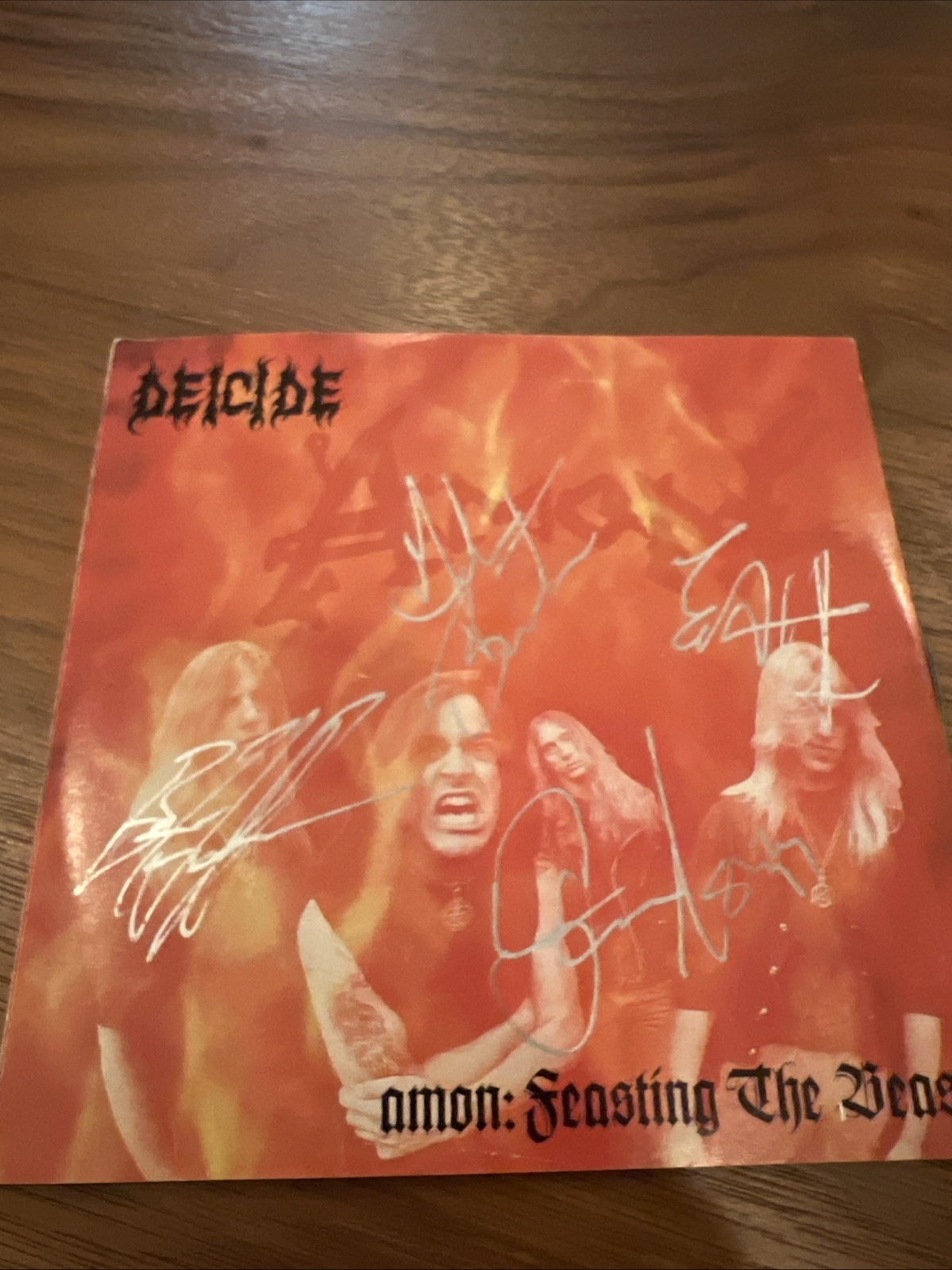 Amon: Feasting the Beast by Deicide (CD, Jan-1993, Roadrunner Records)