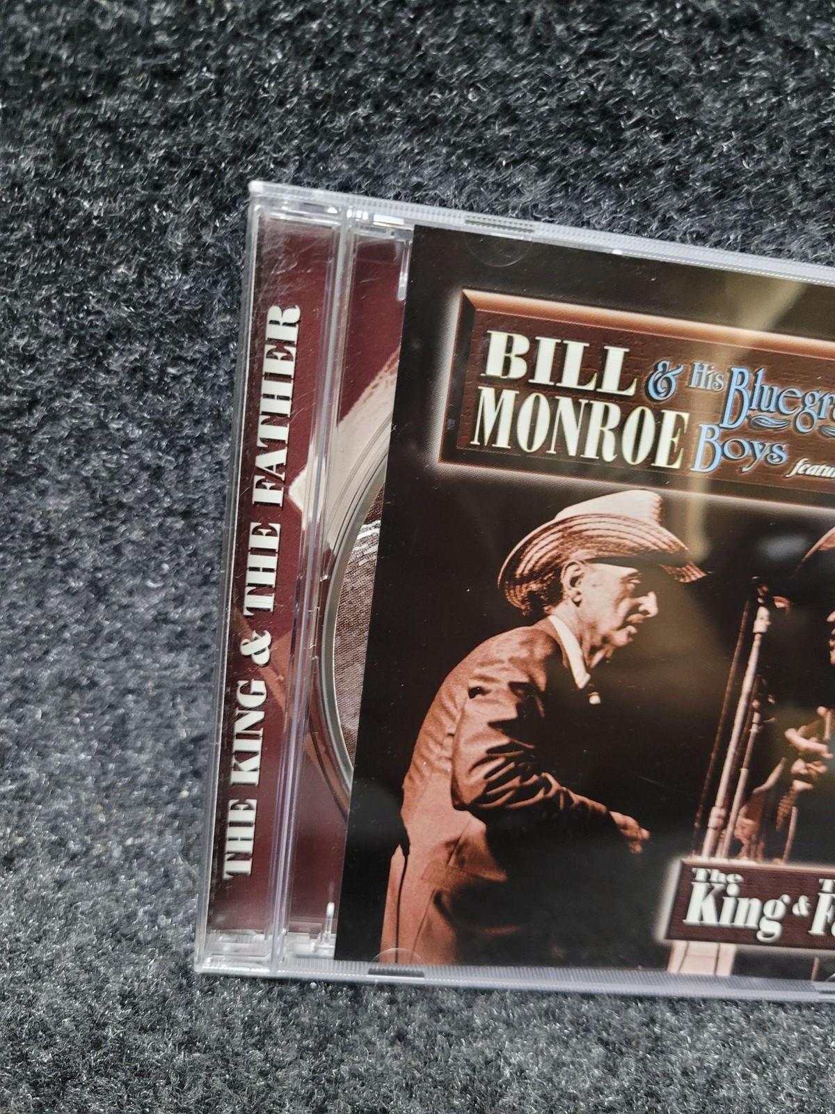 Bill Monroe Jimmy Martin CD The King & The Father 2004 Bluegrass Gospel Brown