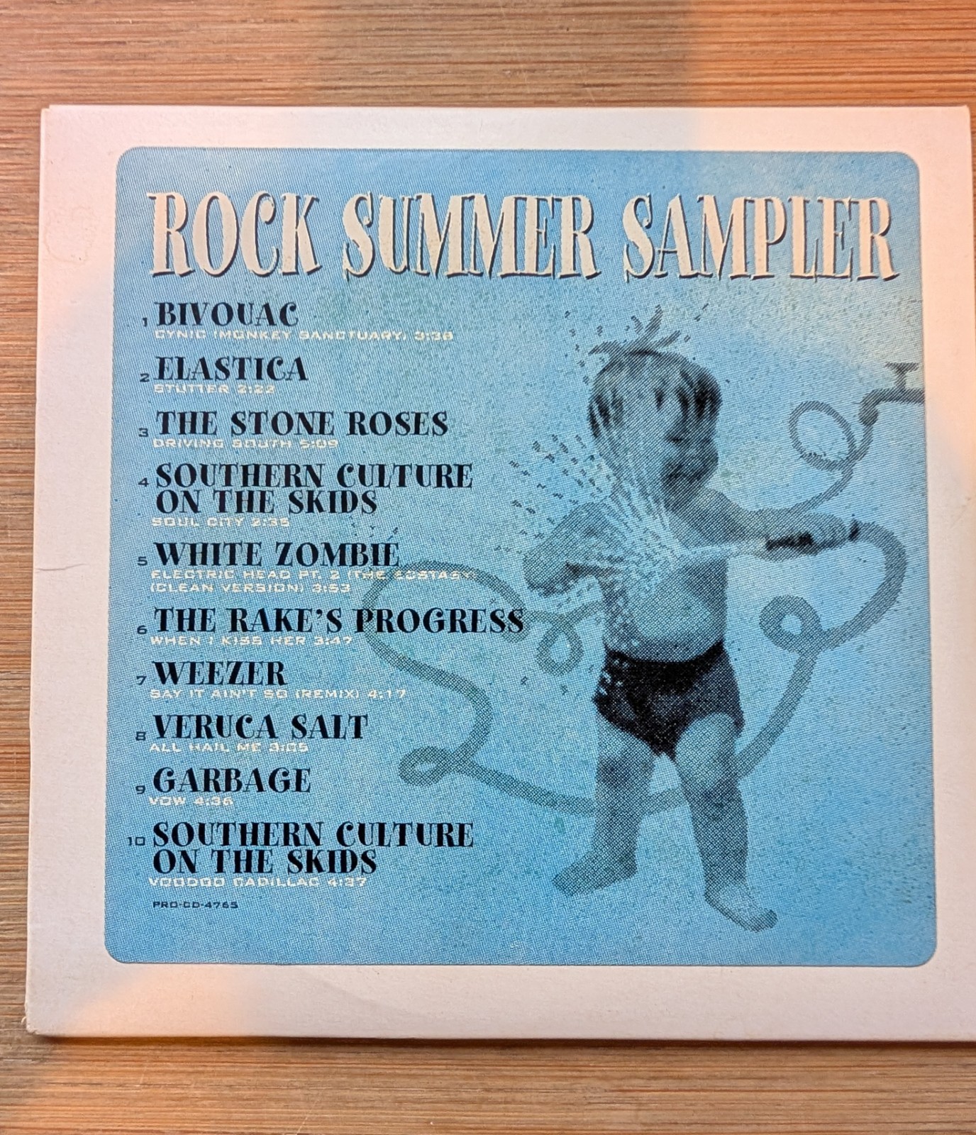Rock Summer Sampler CD 1995 Geffen Promo Compilation Various Artists PRO-CD-4765