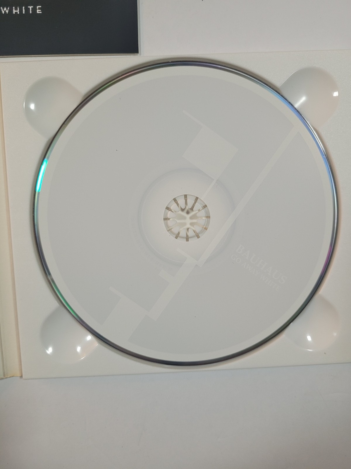 BAUHAUS - GO AWAY WHITE - 2008 - CD - GOTHIC ROCK - VG+