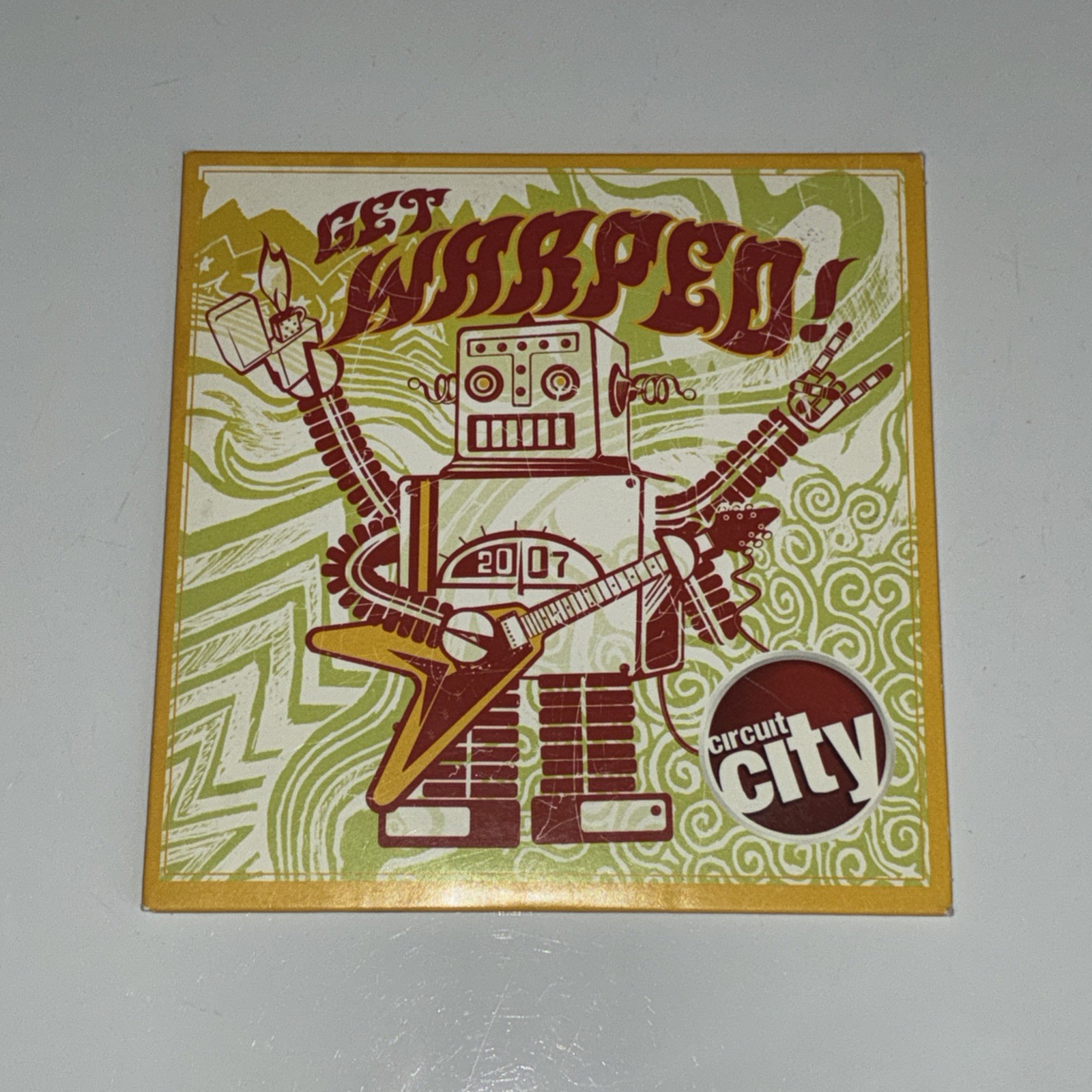 2007 Get Warped Sampler CIRCUIT CITY RARE OOP