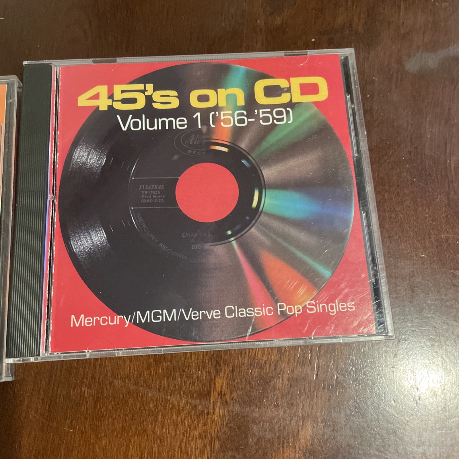 45's on CD lot of 2 CD's; Volumes 1,3 Mercury/Smash/Philips/Fontana/MGM pop