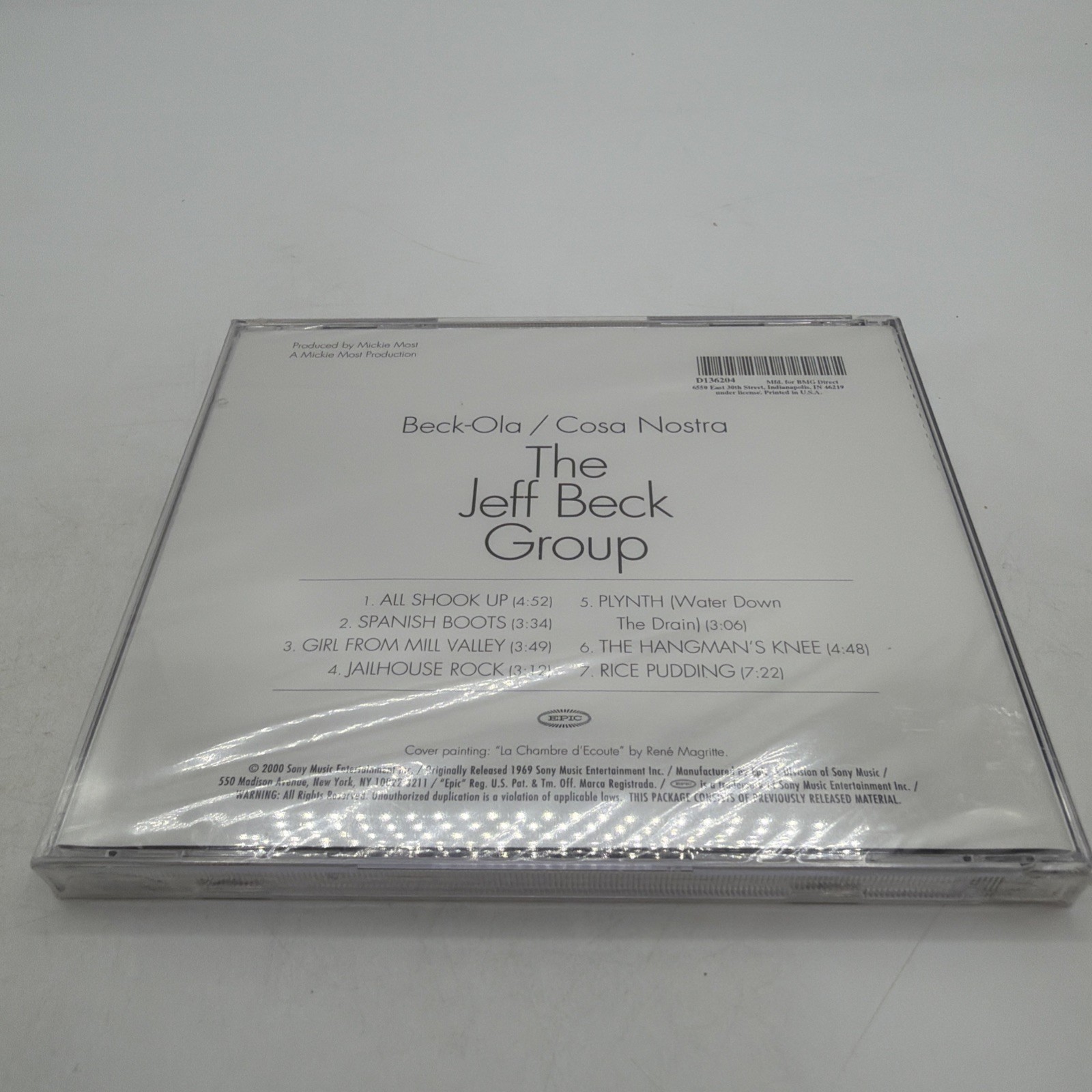 The Jeff Beck Group ~ Beck-Ola (1969) CD 2006 Epic / Legacy Records •• NEW ••