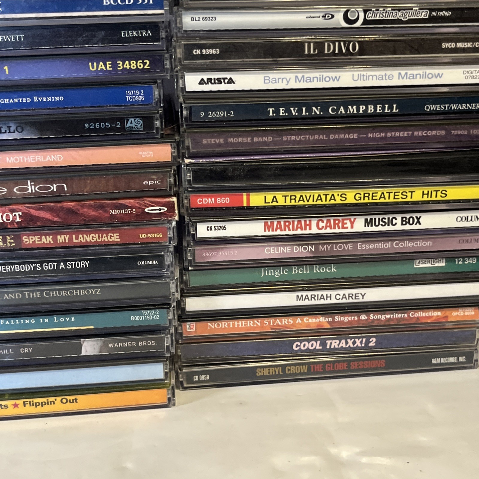 50 CD Lot Mixed Genres Pop Country Jazz Classical Soundtracks Untested Bulk