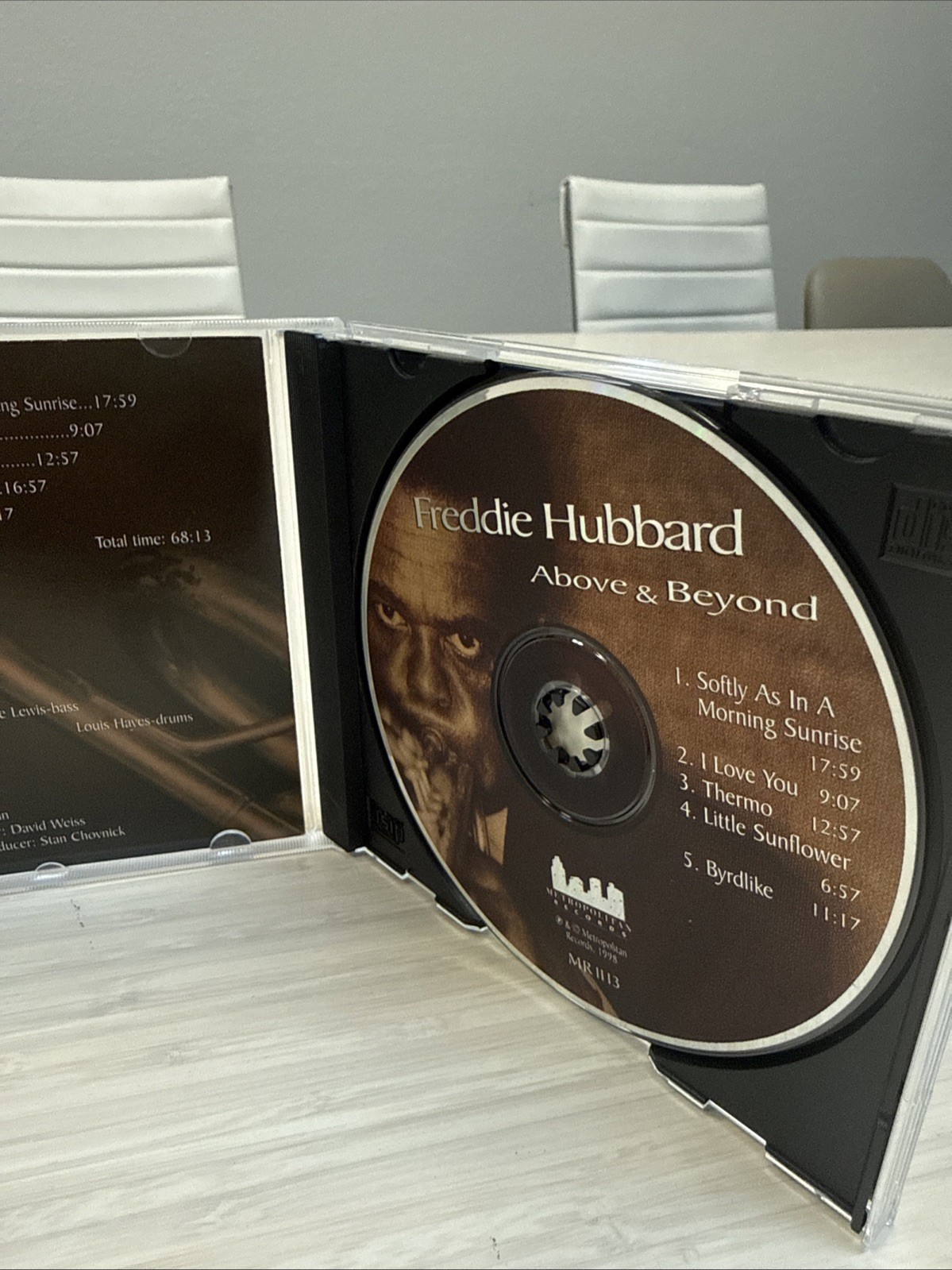 Freddie Hubbard - Above & Beyond - CD 2006 Reissue - Metropolitan Records MR1113