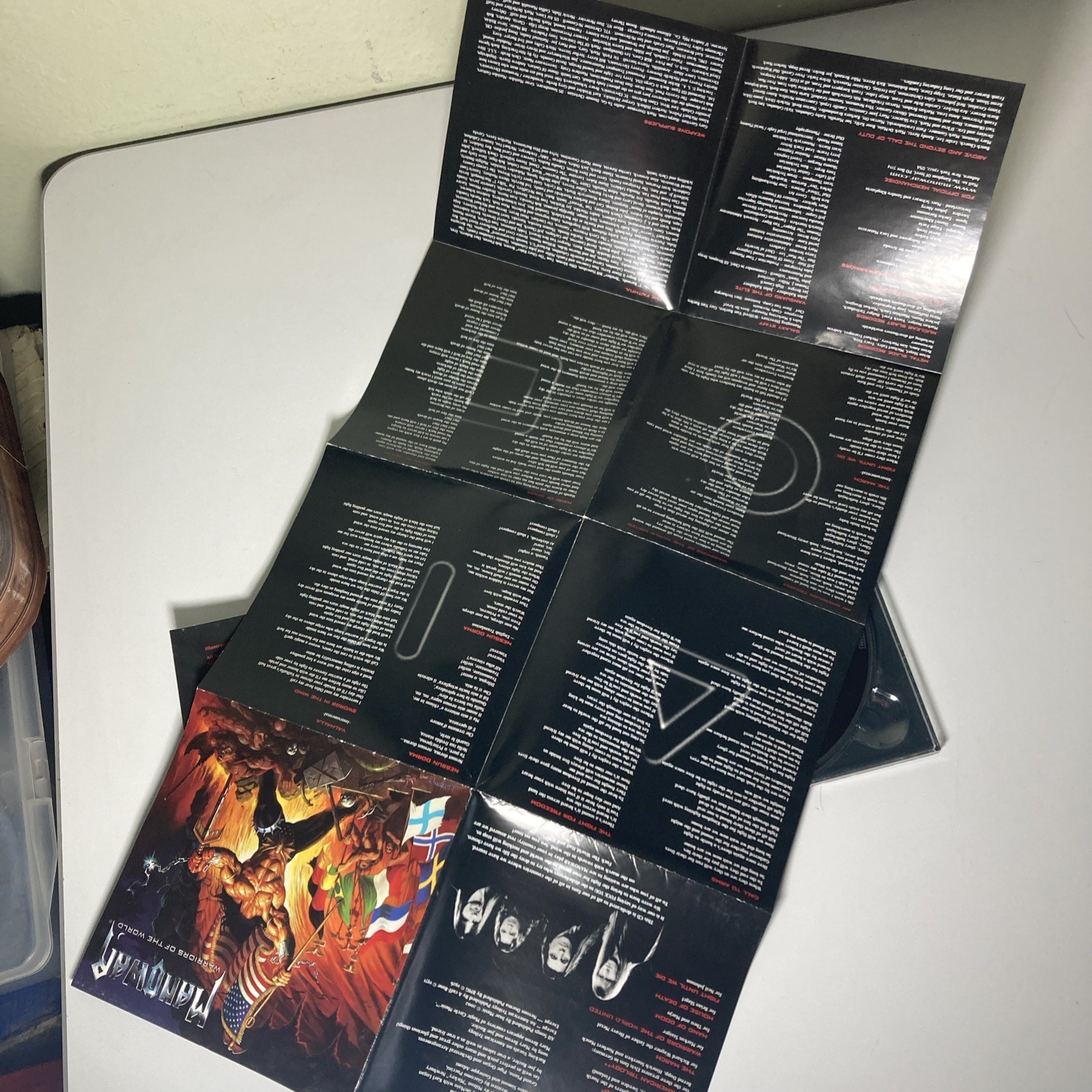 Warriors of the World [Digipak] by Manowar (CD, Jun-2005, Circle Sound) Tested