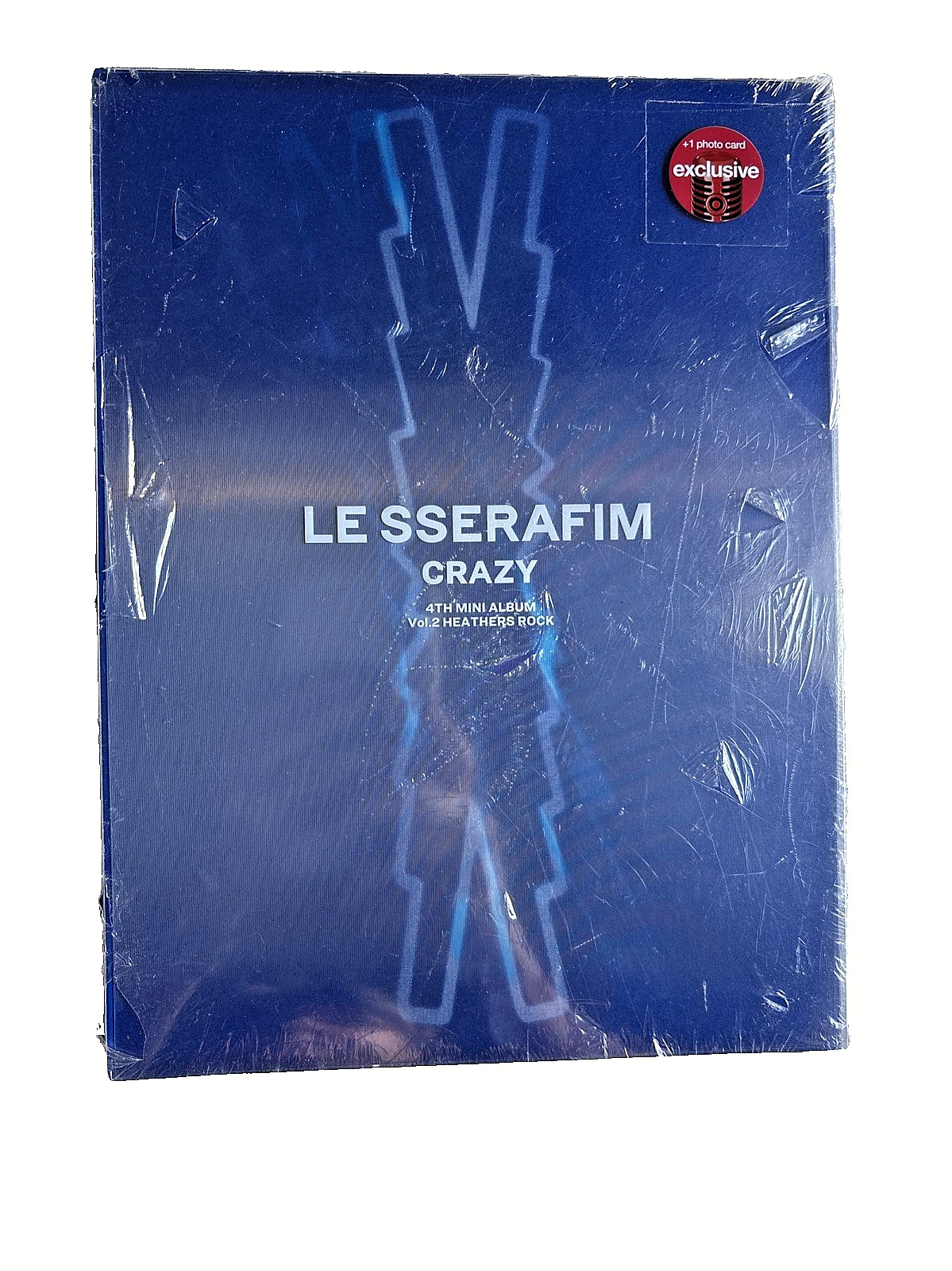Le Sserafim 4th Mini Album Crazy Target Exclusive CD Deluxe