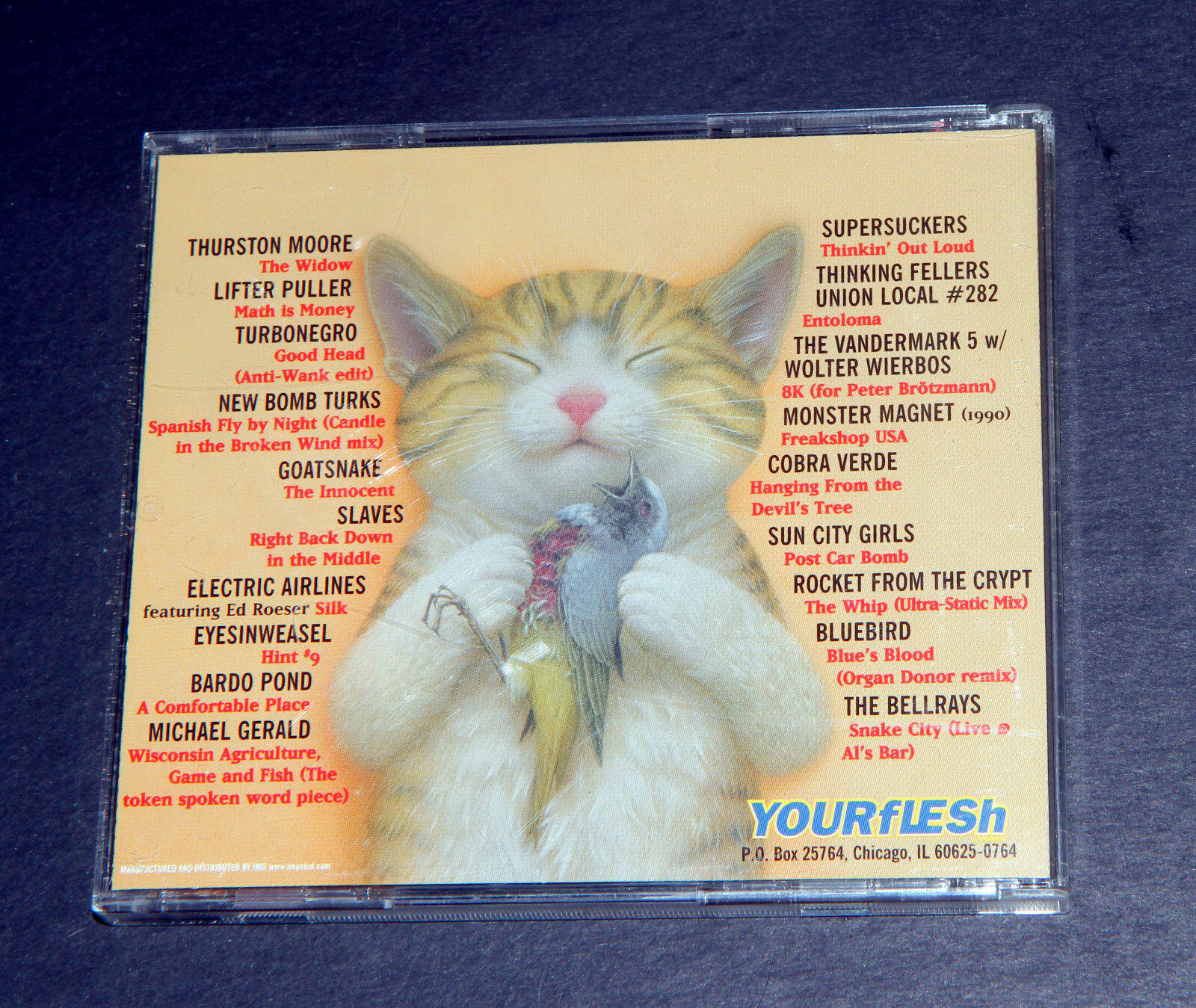 HANGING FROM THE DEVILS TREE YOUR FLESH CD BARDO POND MONSTER MAGNET SONIC YOUTH