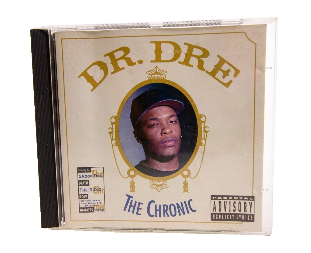 90's Westcoast Rap CD Lot Of 4 Dr. Dre The Chronic 1992 P2 57128 DJ Quick E-40