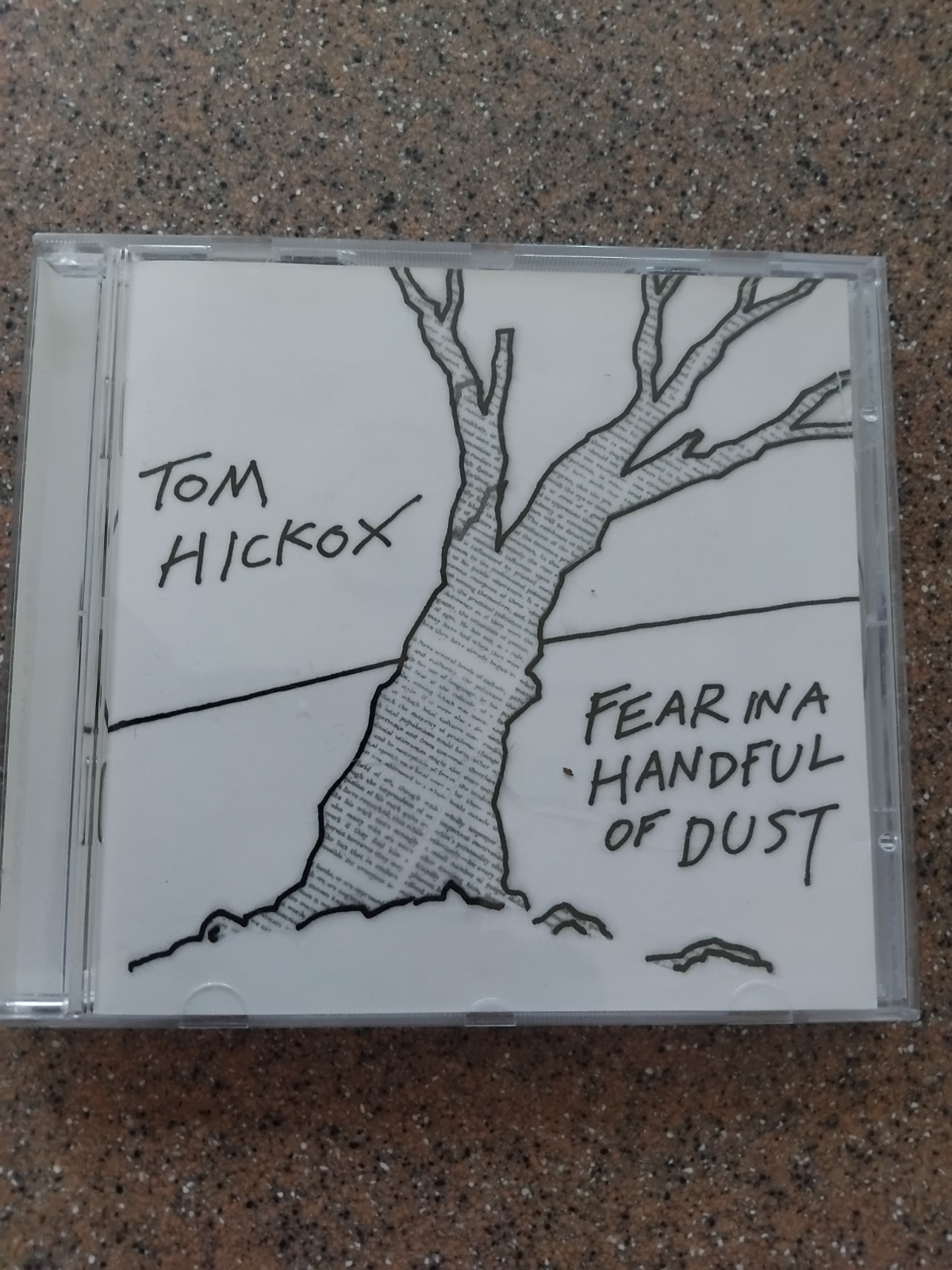 CD - Tom Hickox – Fear In A Handful Of Dust - self-released 2006 folk / country