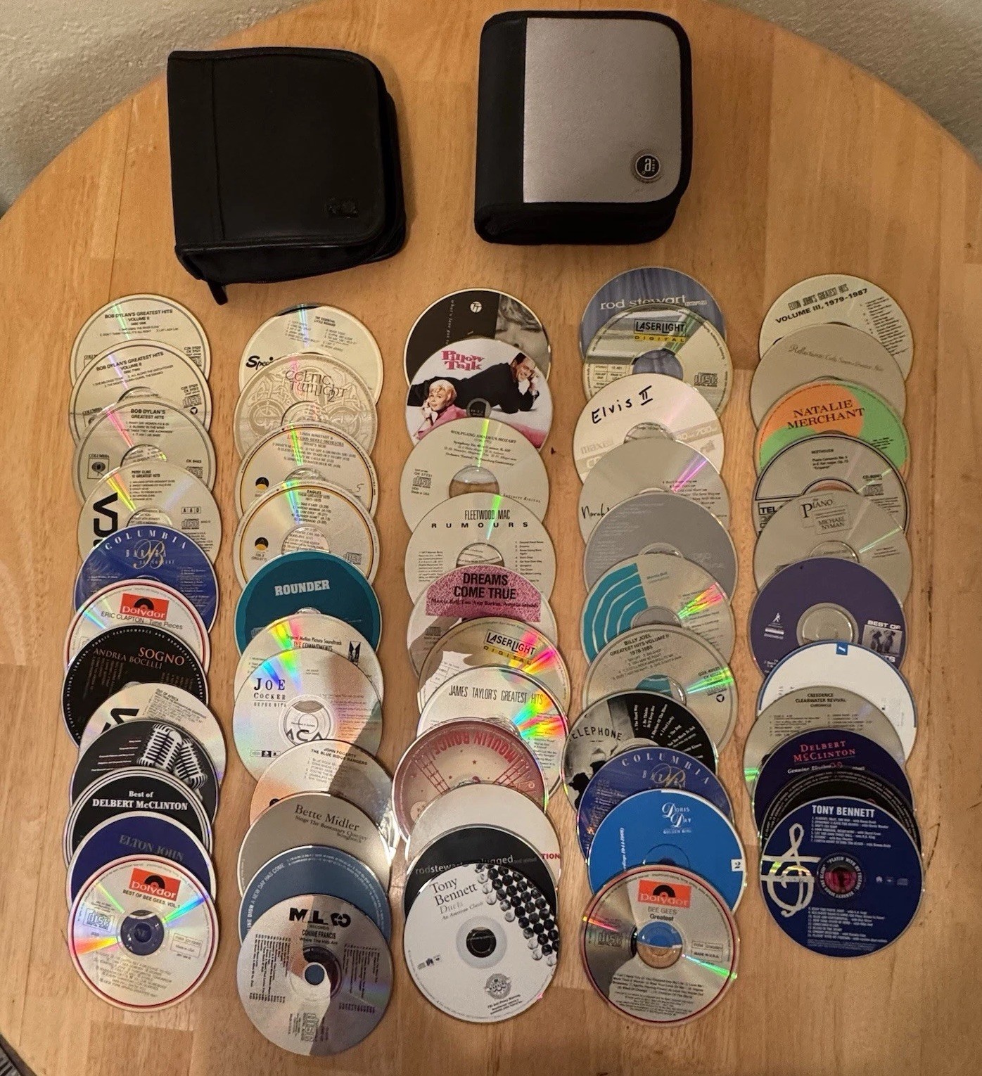 56 CDs Lot Hard Rock Country, Classical, Sound Tracks, Folk Blues, Elvis, Taylor