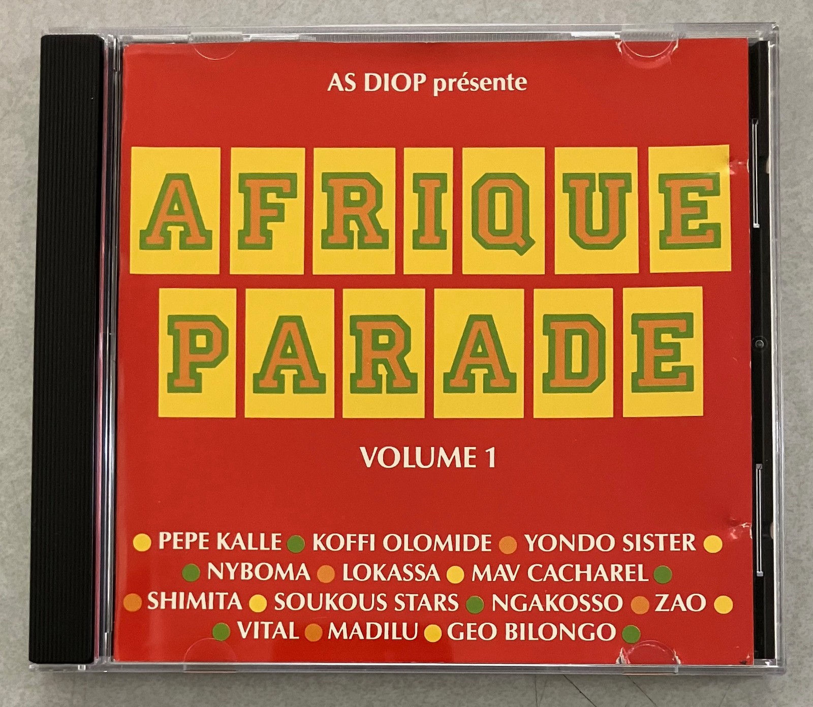 Various Artists: Afrique Parade (AS Productions CD 1997) Used Very Good