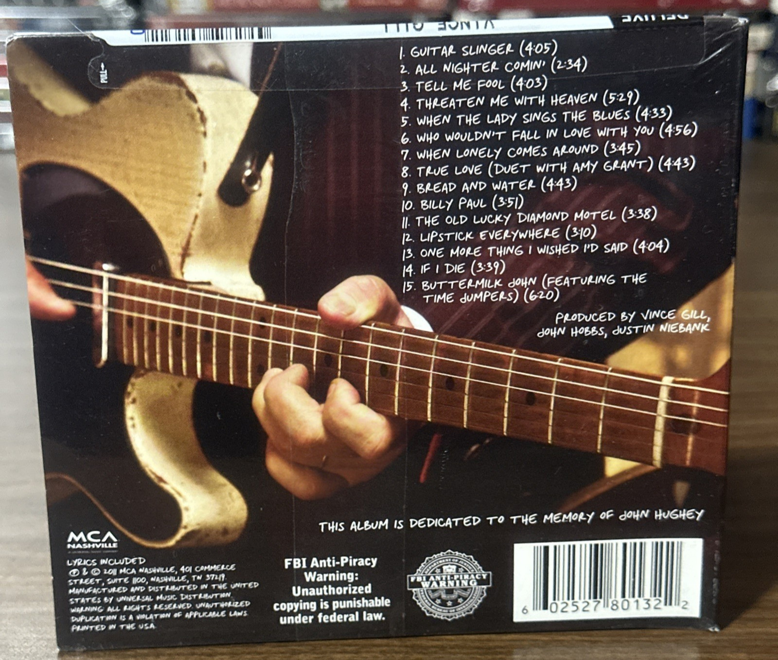 Guitar Slinger by Vince Gill CD NEW