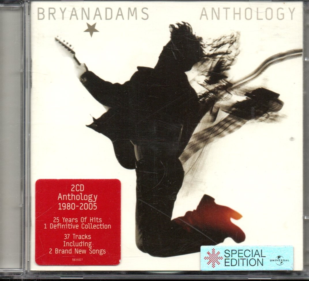 BRYAN ADAMS - Anthology - 2xCD Album *Best Of**Greatest Hits*