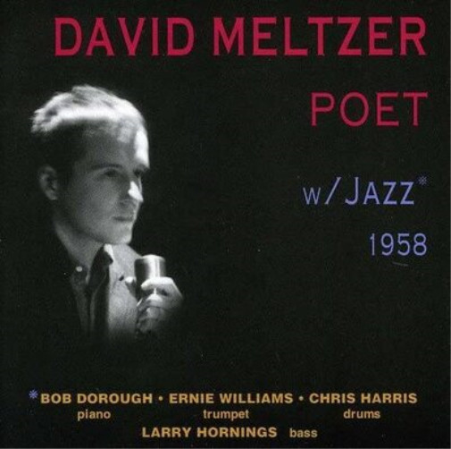 David Meltzer Poet W/ Jazz 1958 (CD) Album