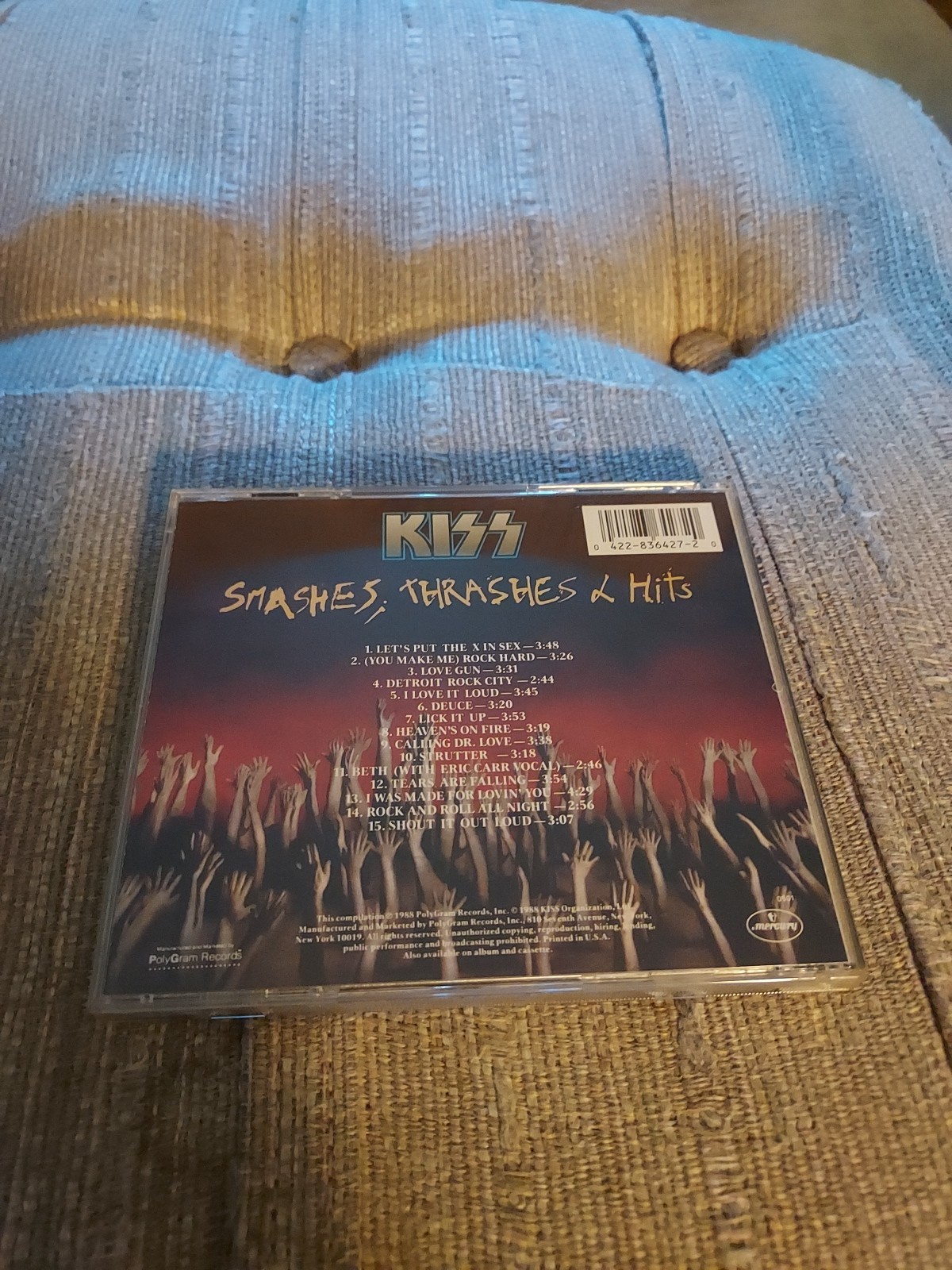 Kiss Smashes, Thrashes and Hits CD 1988 Mercury Hard Rock MINT