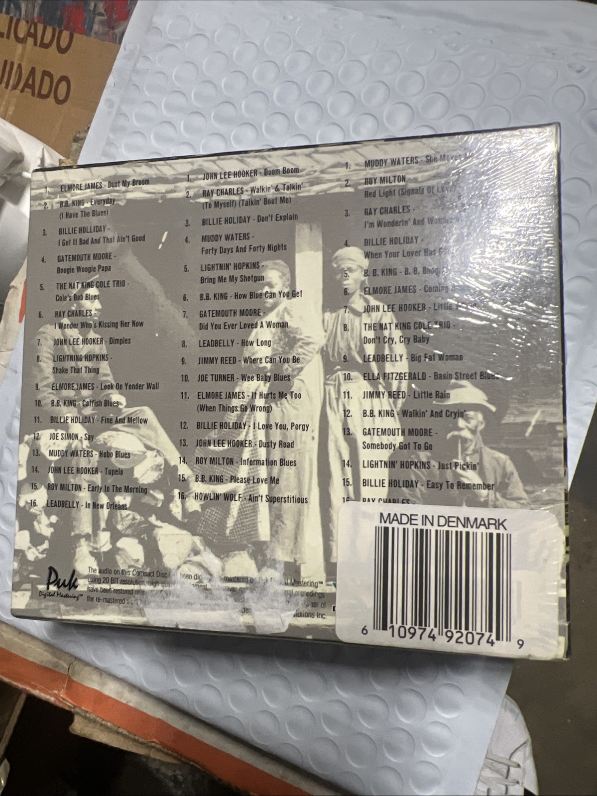 Classic Blues ~ New Sealed 3 Cd Box Set Rare Denmark Import 48 Tracks