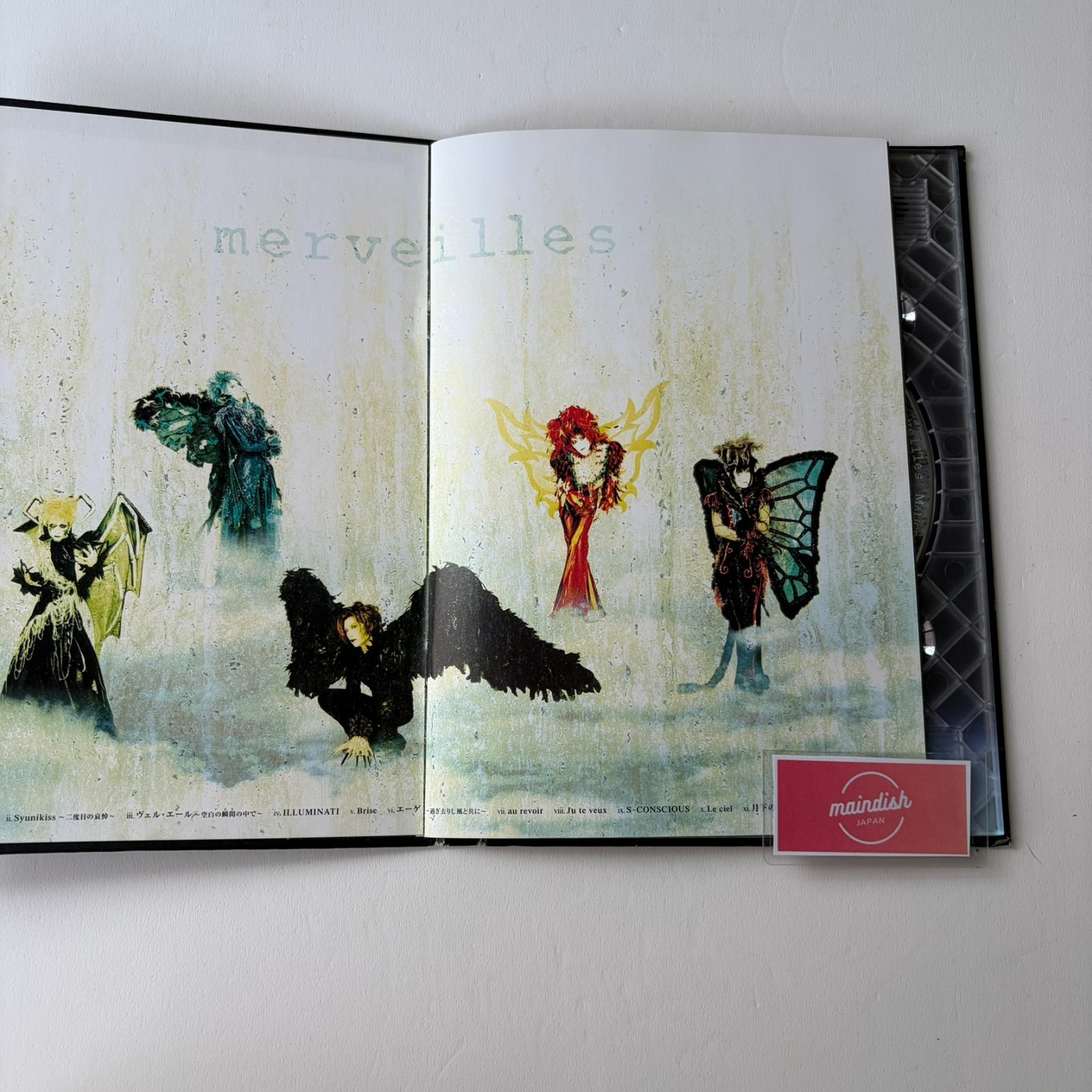 MALICE MIZER merveilles Booklet Album CD First Limited Edition Japan