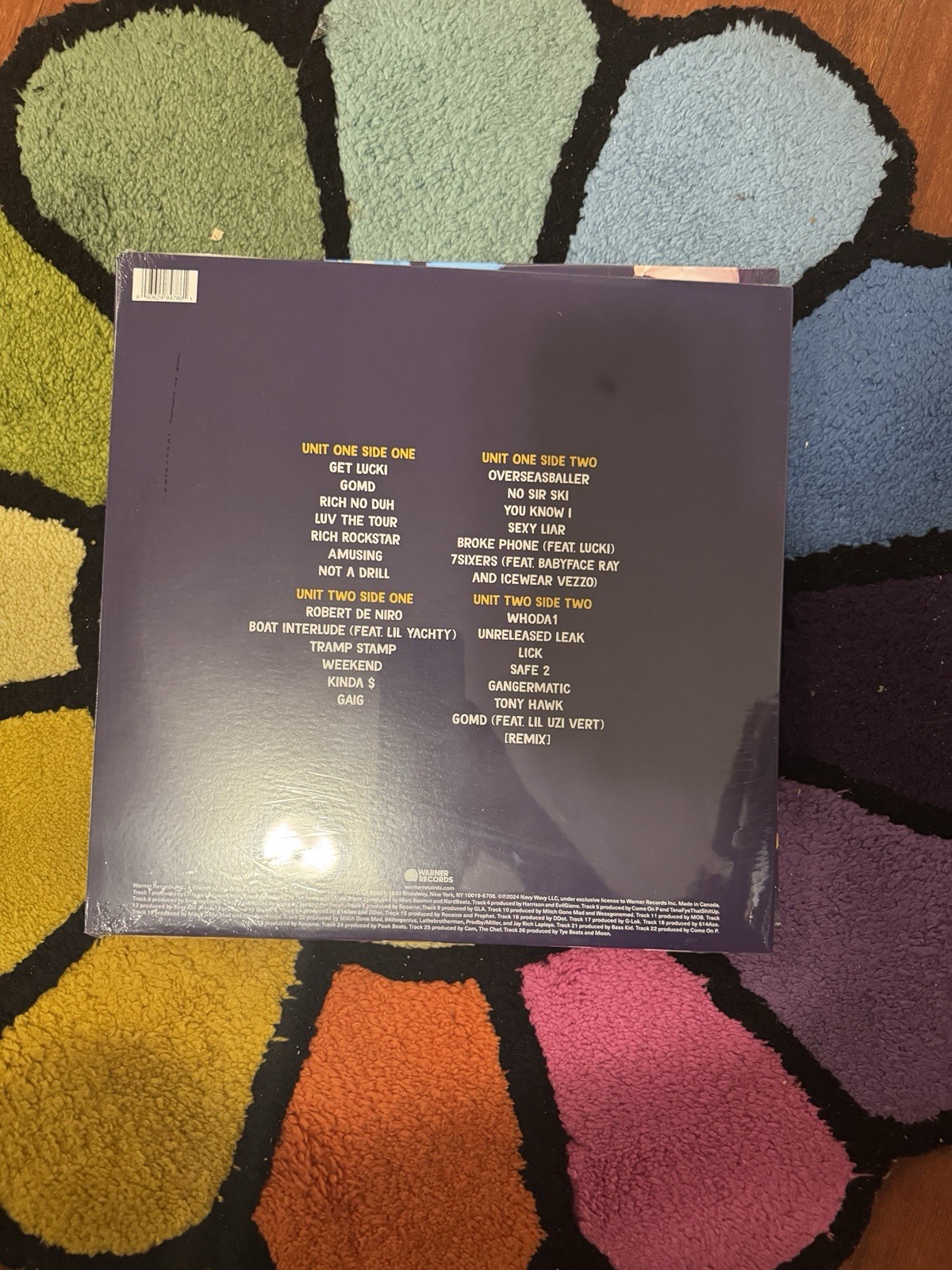 Veeze Ganger Limited Edition Deluxe Gold Colored Vinyl 2LP Sealed Hip Hop New