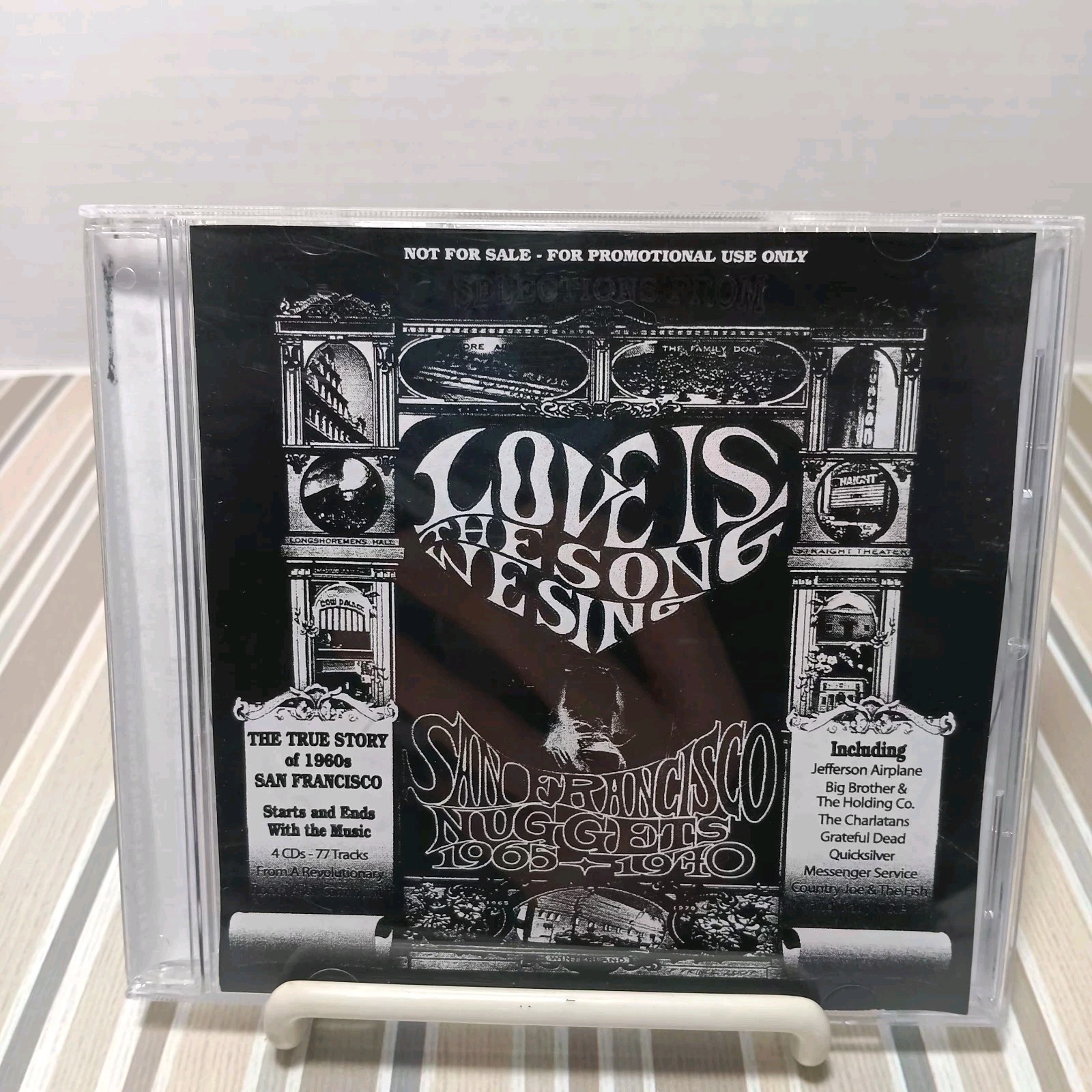Love Is The Song We Sing San Francisco Nuggets 4 CD Promo Sampler Box Set Rare