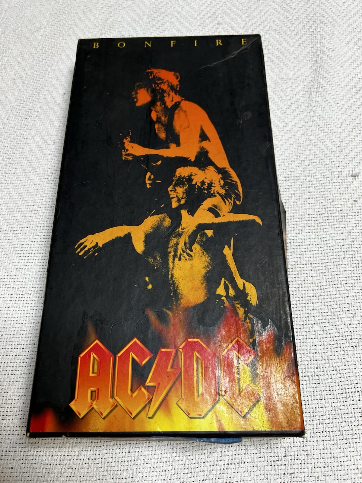 AC/DC Bonfire CD Box Set 1997 Complete Set Cd Poster Book Nice