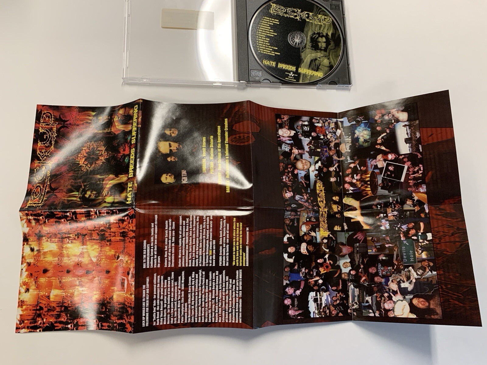 Lockup - Hate Breeds Suffering CD 2002 Nuclear Blast Records Release