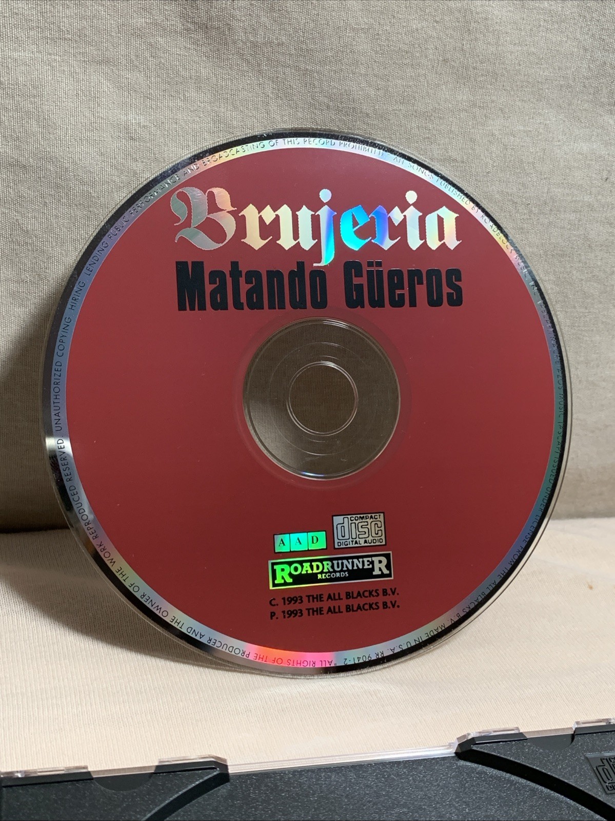 Brujeria - Matando Gueros CD - 1993 Original All Blacks/Roadrunner RR9041-2