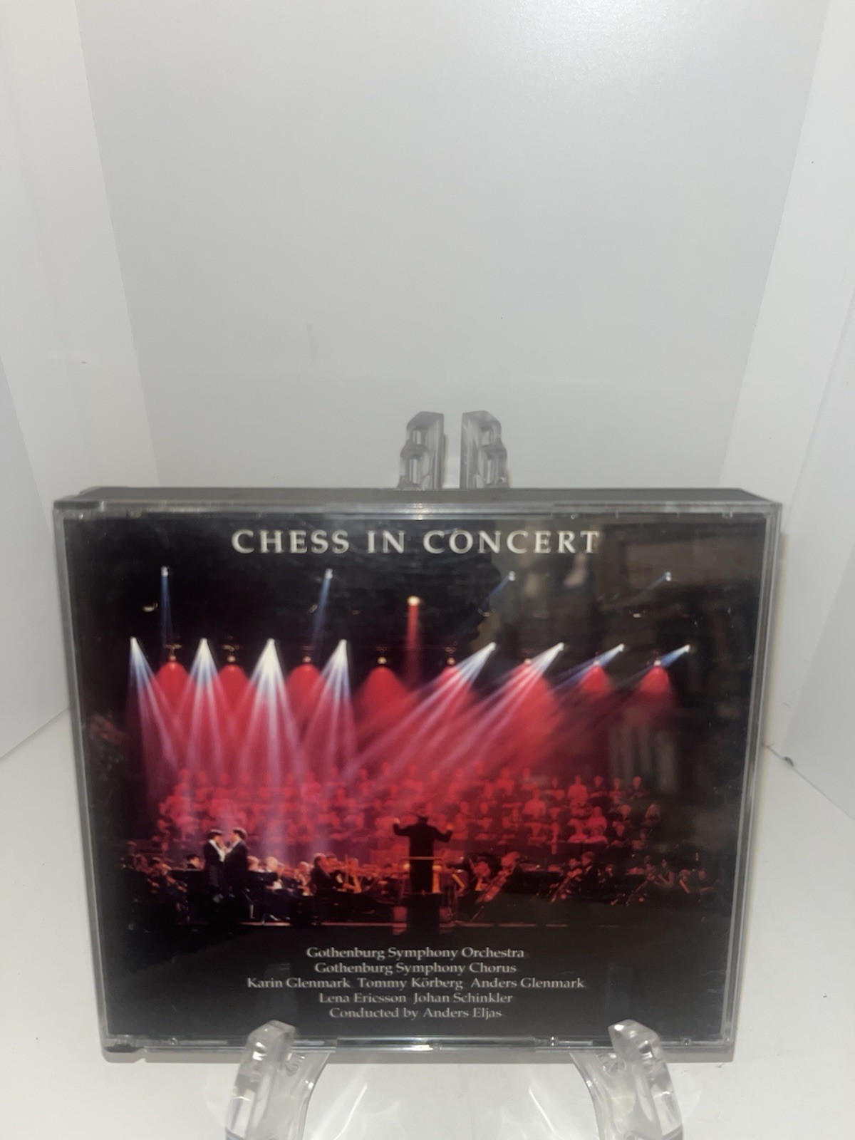 CHESS In Concert 1994 Swedish Concert Cast cd set 2 disc book set Abba Tim Rice