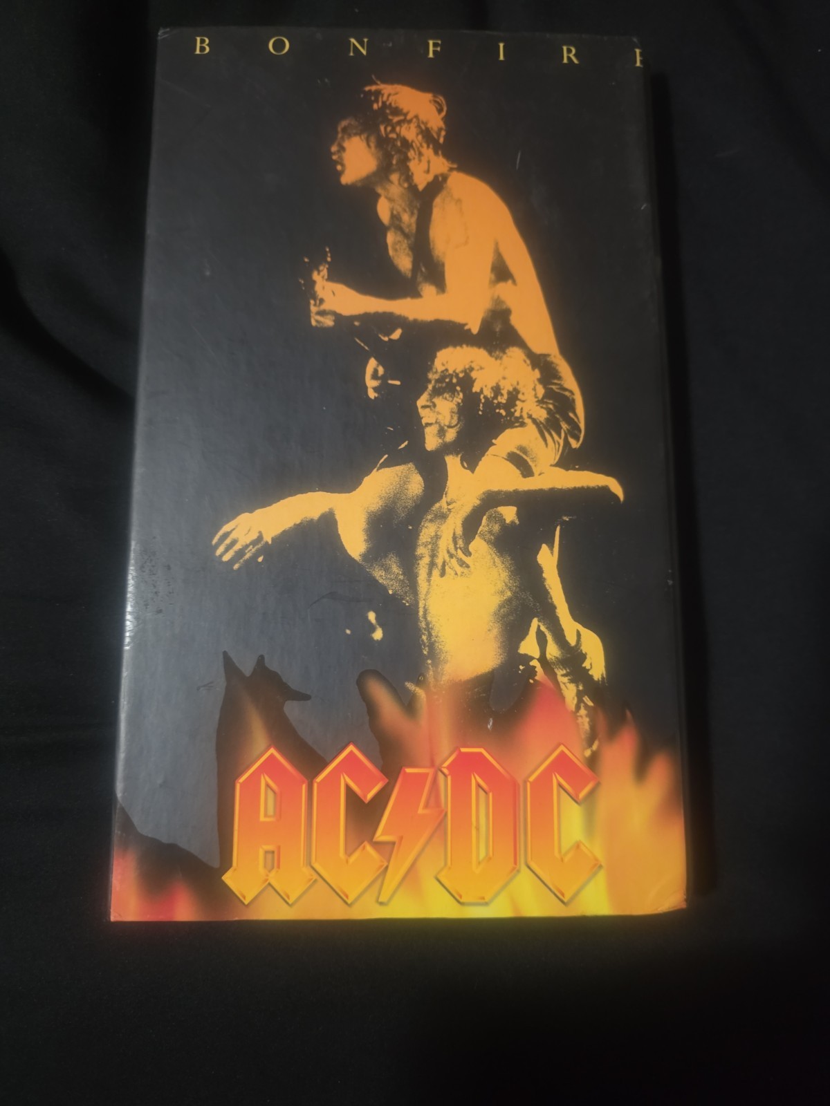 AC/DC Bonfire 4 CD Incomplete Box Set Compilation Bon Scott