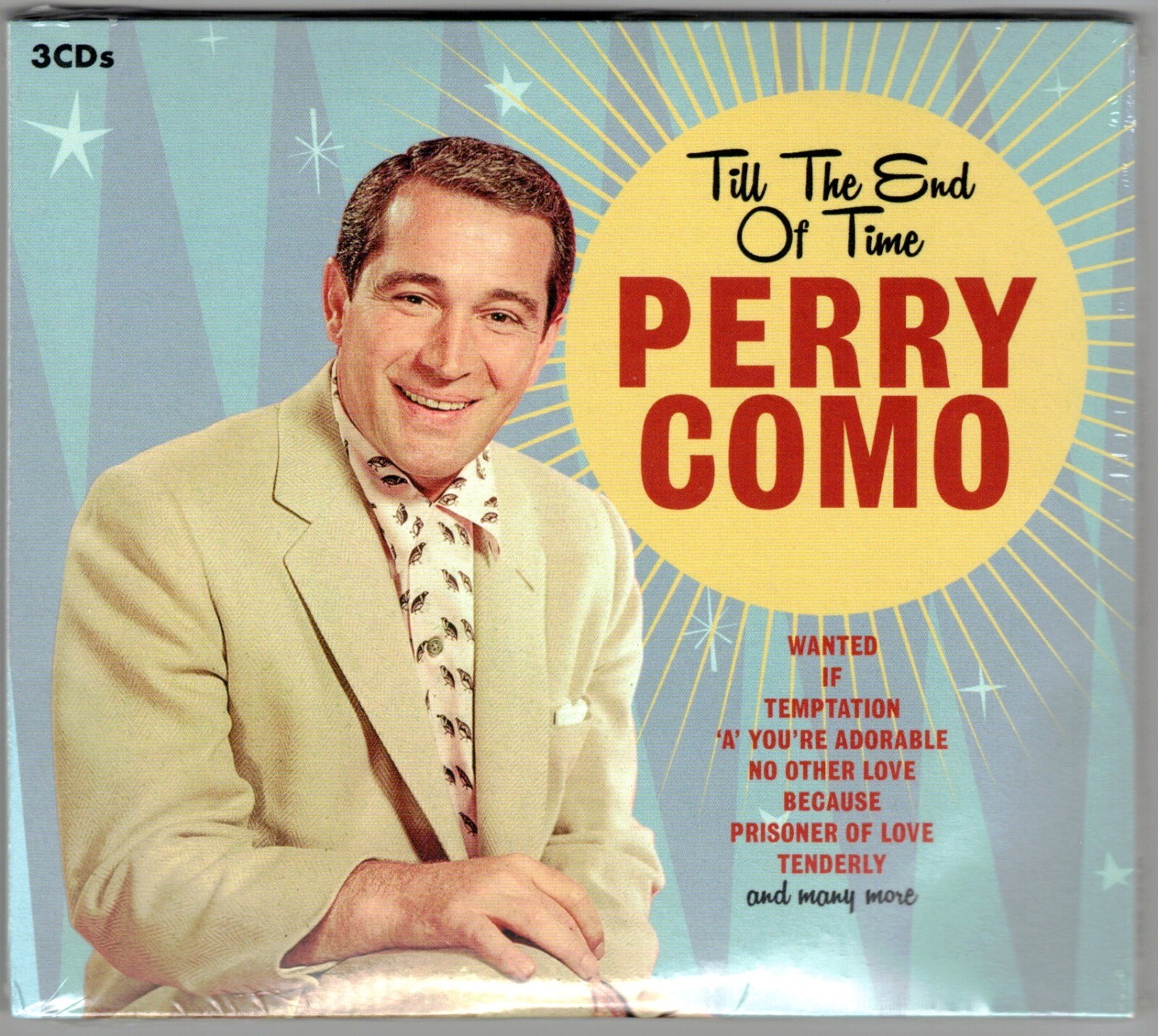 PERRY COMO * 75 Greatest Hits * NEW 3-CD Boxset * All Original Songs * NEW