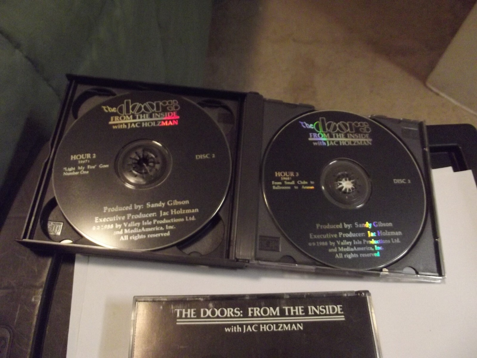 THE DOORS FROM THE INSIDE 6 CD SET JIM MORRISON