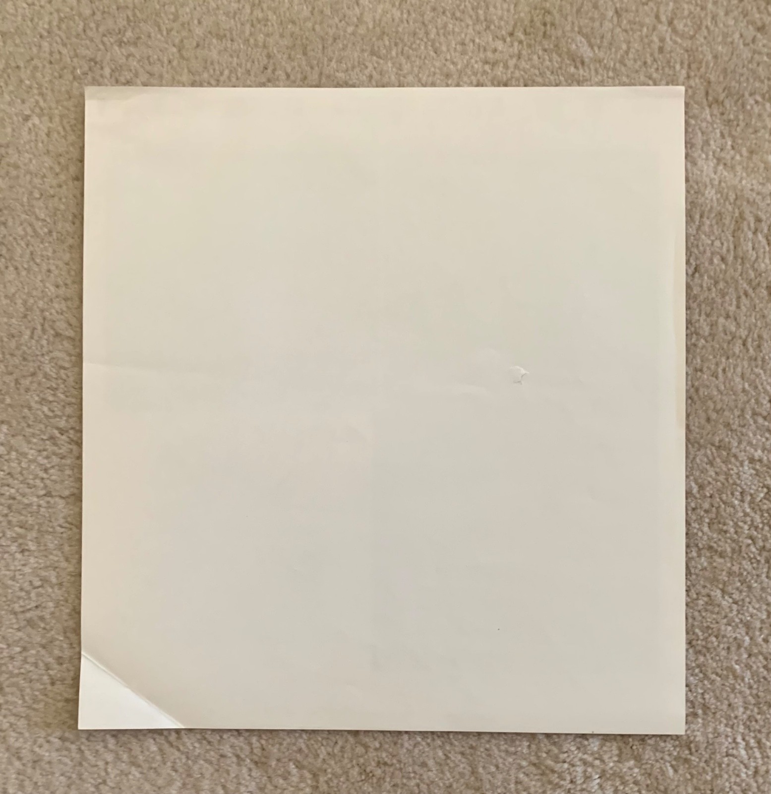 DAVID BOWIE "1. OUTSIDE" ULTRA-RARE 1995 ORIGINAL U.S. CD COVER MOCK UP PROOF
