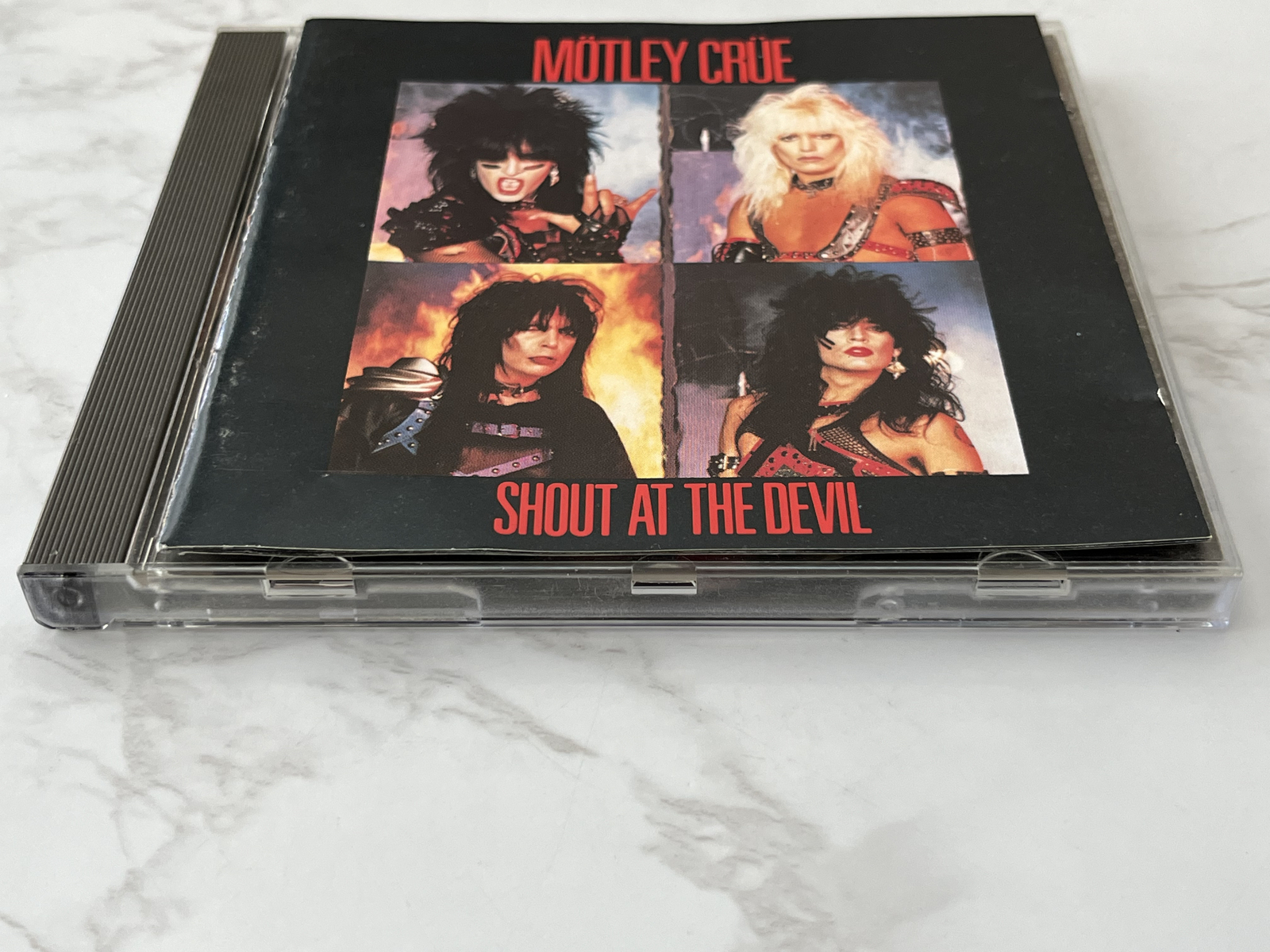 Motley Crue Shout At The Devil CD TARGET DISC WEST GERMANY Elektra 960289-2 RARE