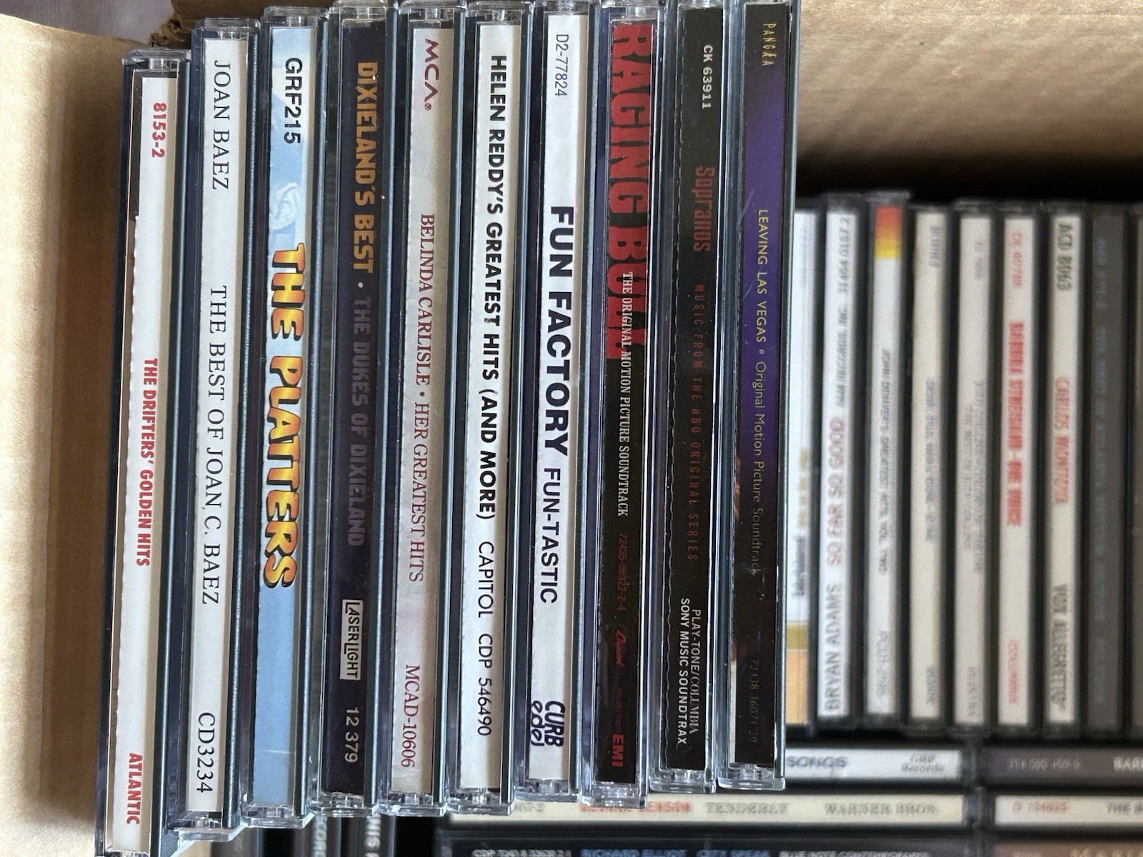 BIG LOT OF 60 Music CD Soundtracks Various & Mixed Titles