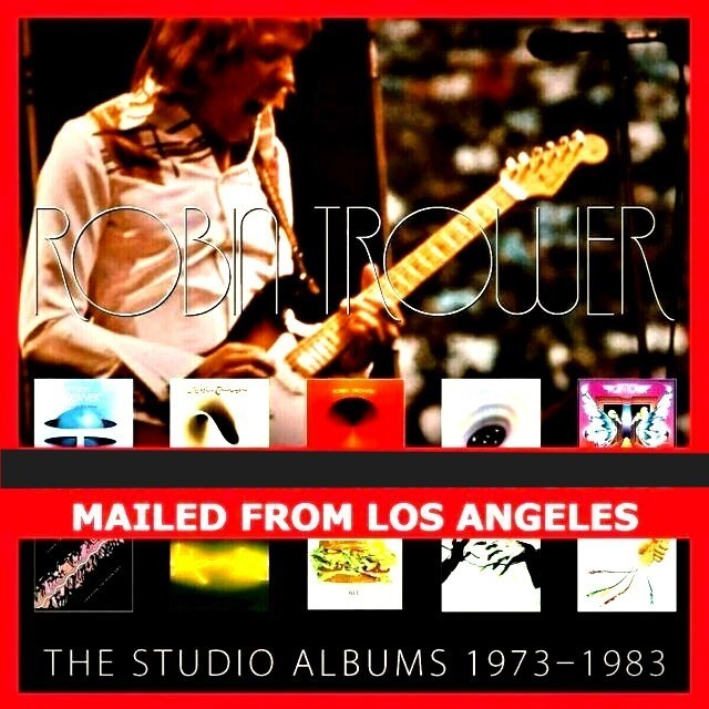 ROBIN TROWER THE STUDIO ALBUMS 1973-1983 ... 10 CD BOX SET - PERFECT