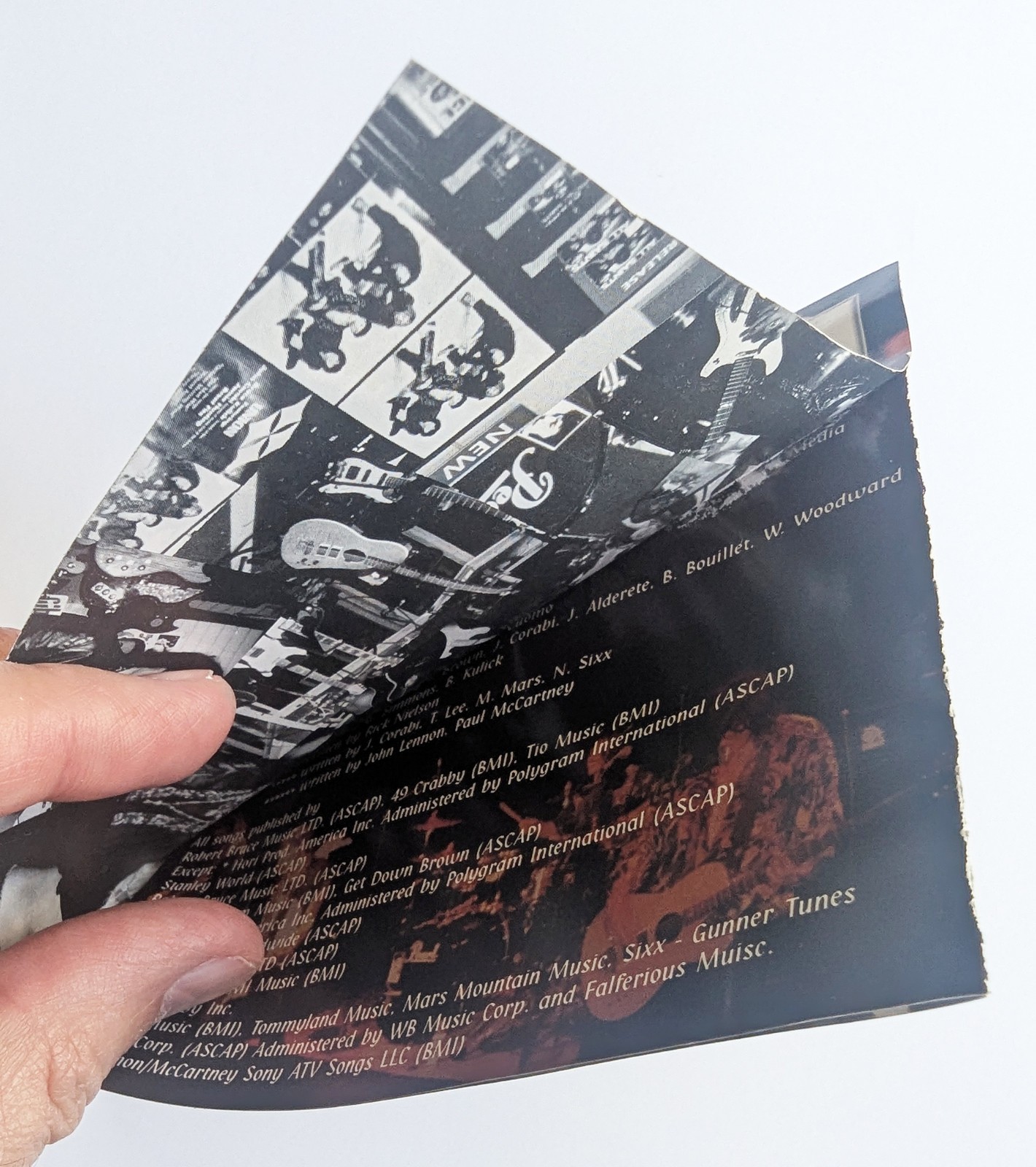 UNION Live In The Galaxy CD 1999 Standback KISS Signed by BRUCE KULICK Autograph