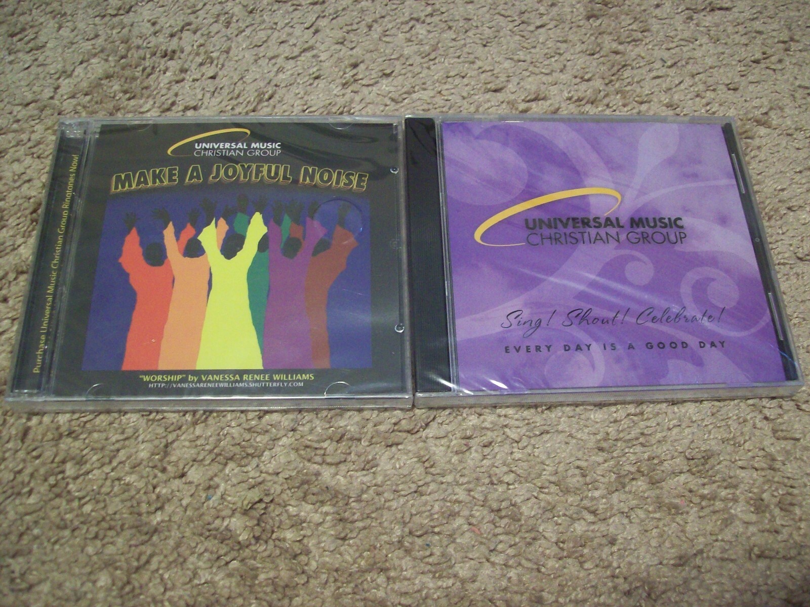 Universal Music Christian Group - 2 CD Lot Make A Joyful../Sing Shout Celebrate