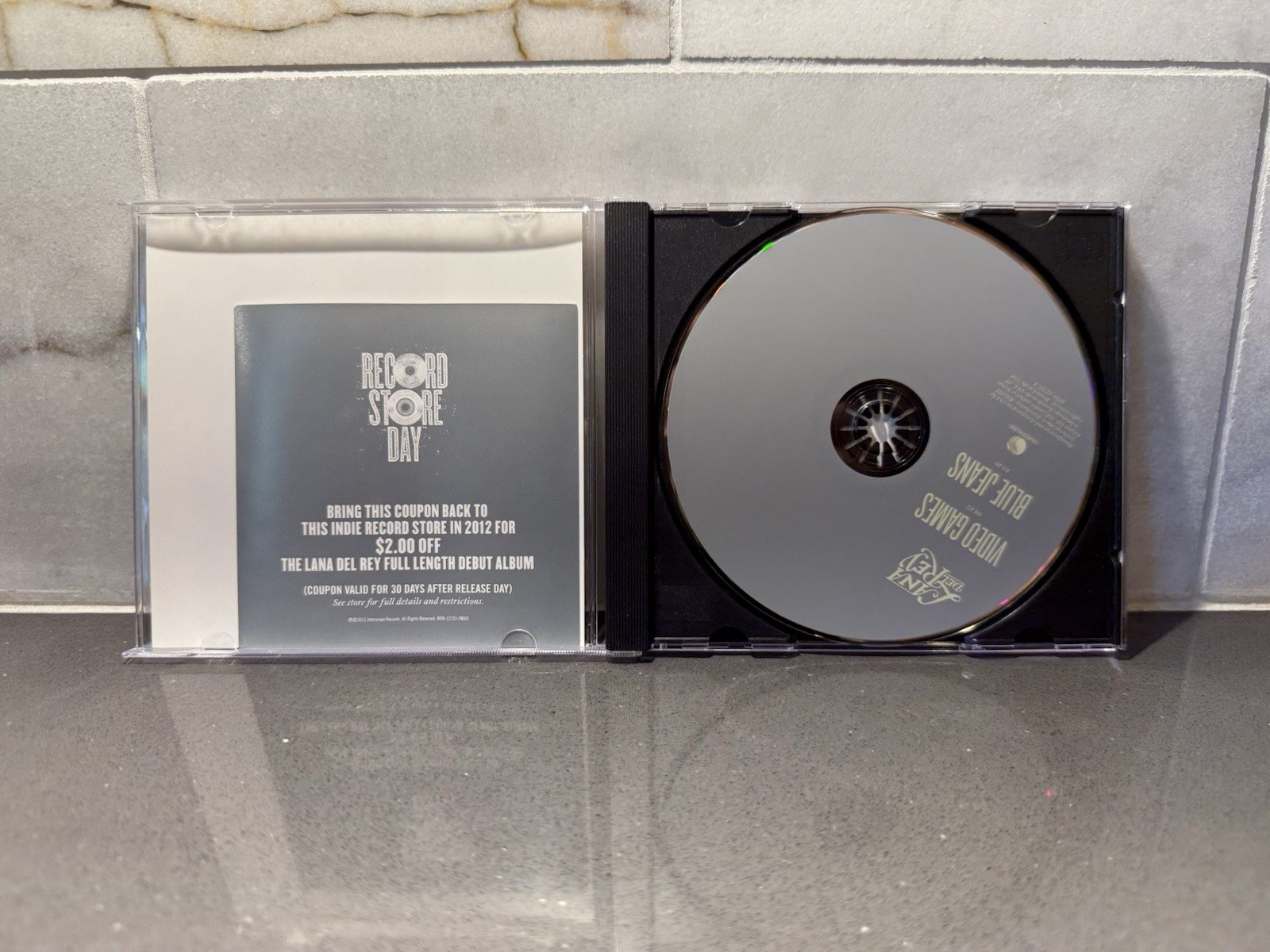 Lana Del Rey - Video Games / Blue Jeans - Record Store Day RSD CD Single