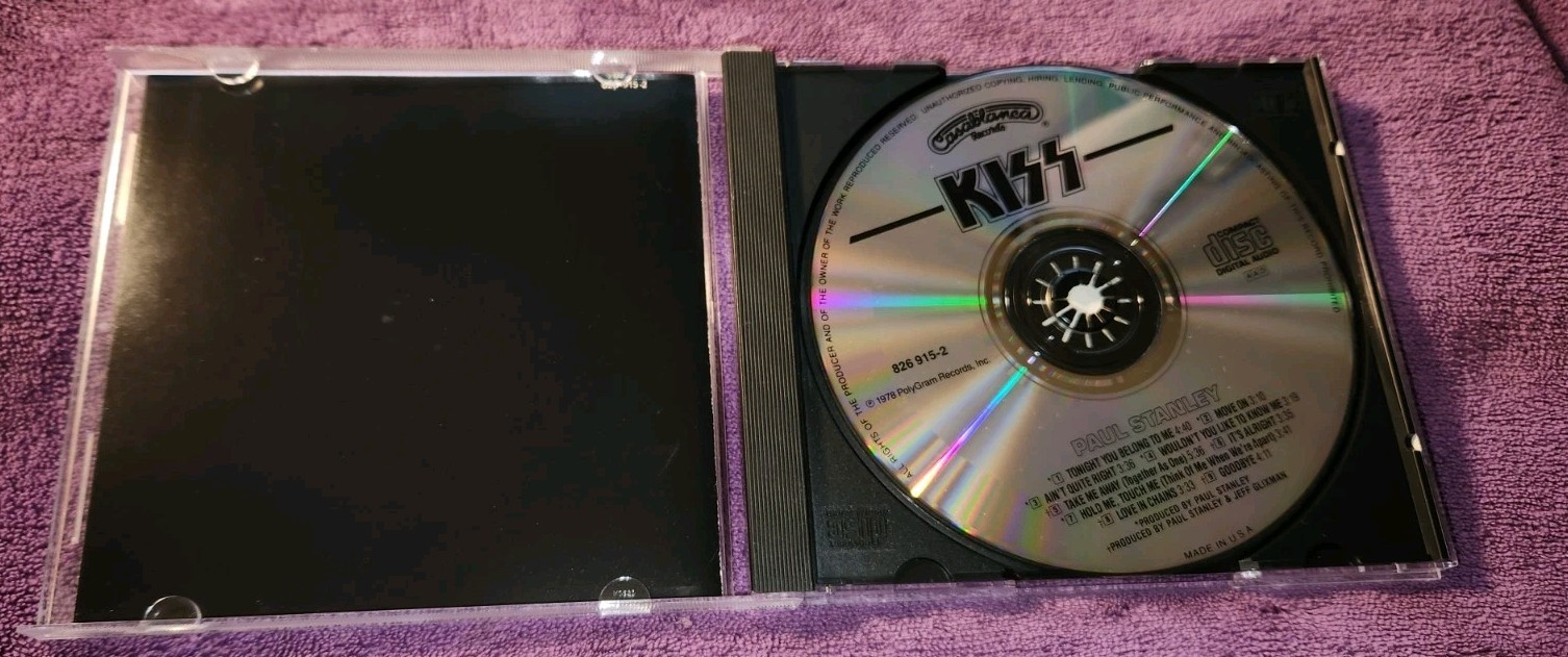 KISS ~ Paul Stanley Solo ~ ( CD 1988 Casablanca – 826 915-2 )