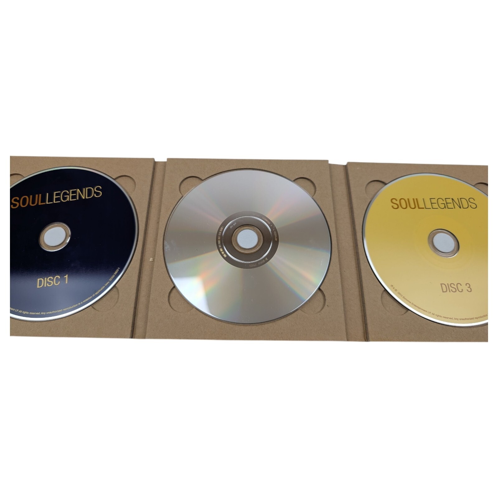 Soul Legends, Collectors Edition, 3 disc CD Set Original Artists 2013