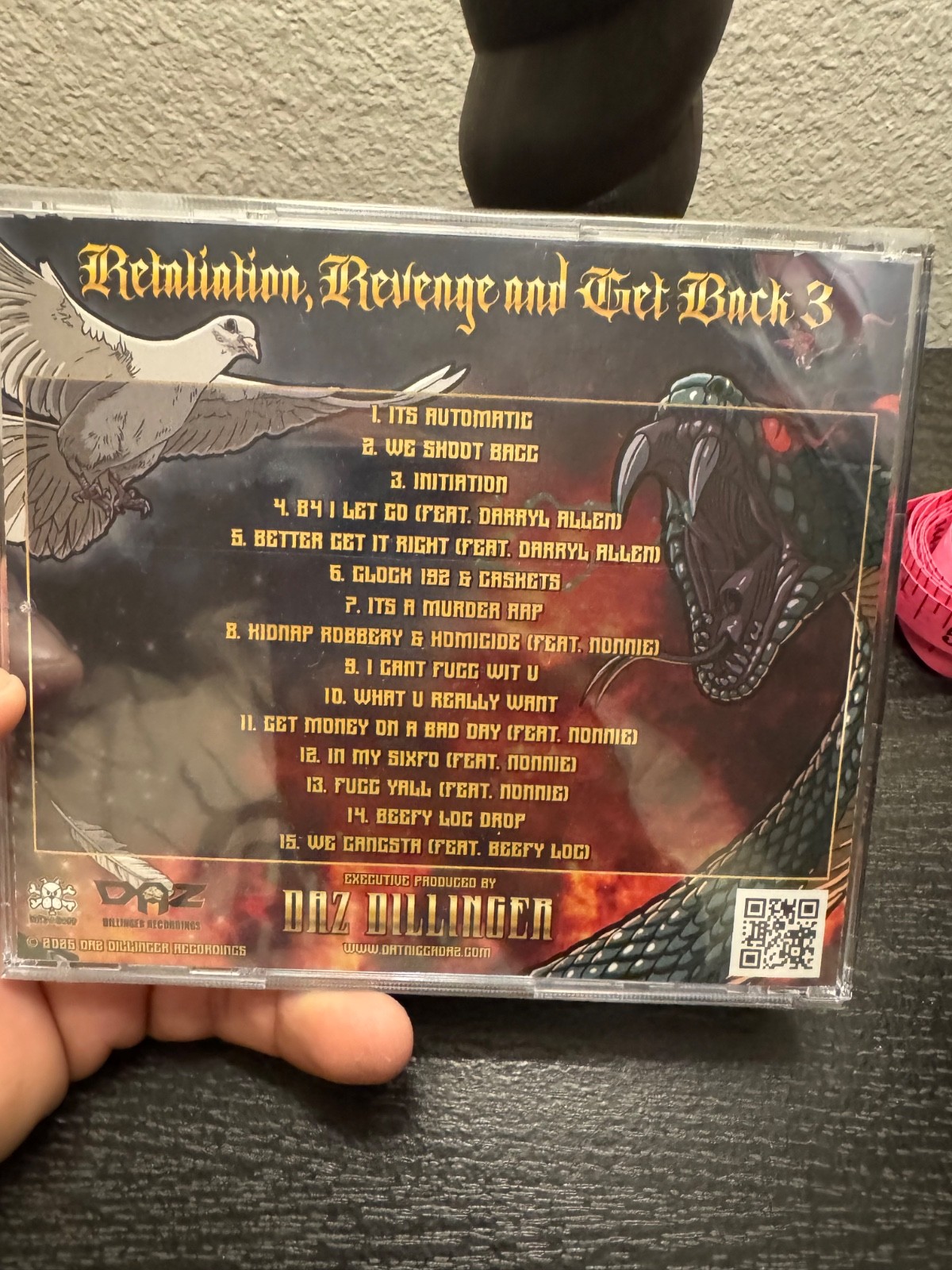 daz dillinger retaliation, revenge and get back 3