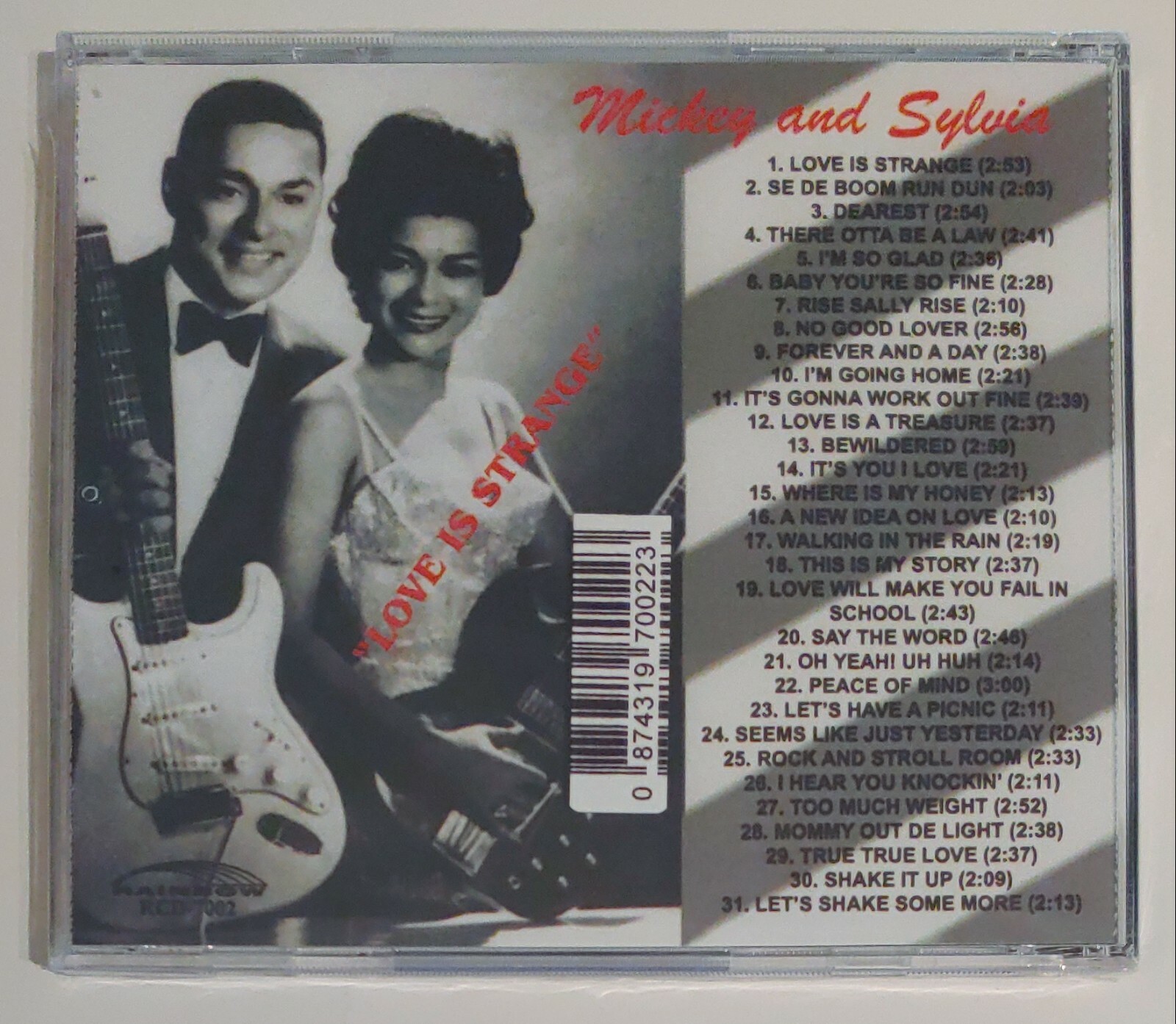 MICKEY AND SYLVIA - LOVE IS STRANGE CD BRAND NEW