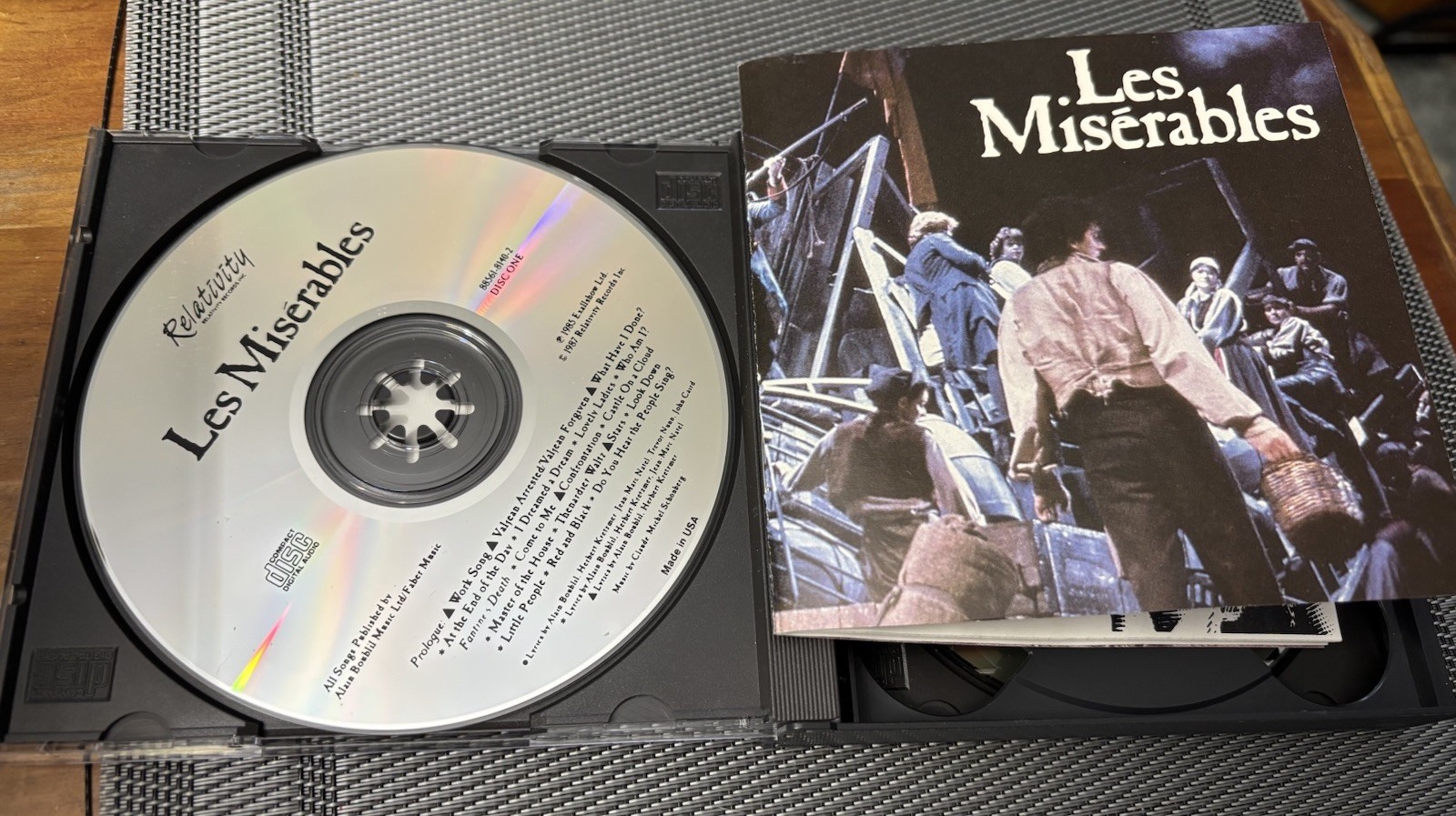 Les Miserables (1985 Original London Cast) - Music CD - - 1998-05-19 - Relativ