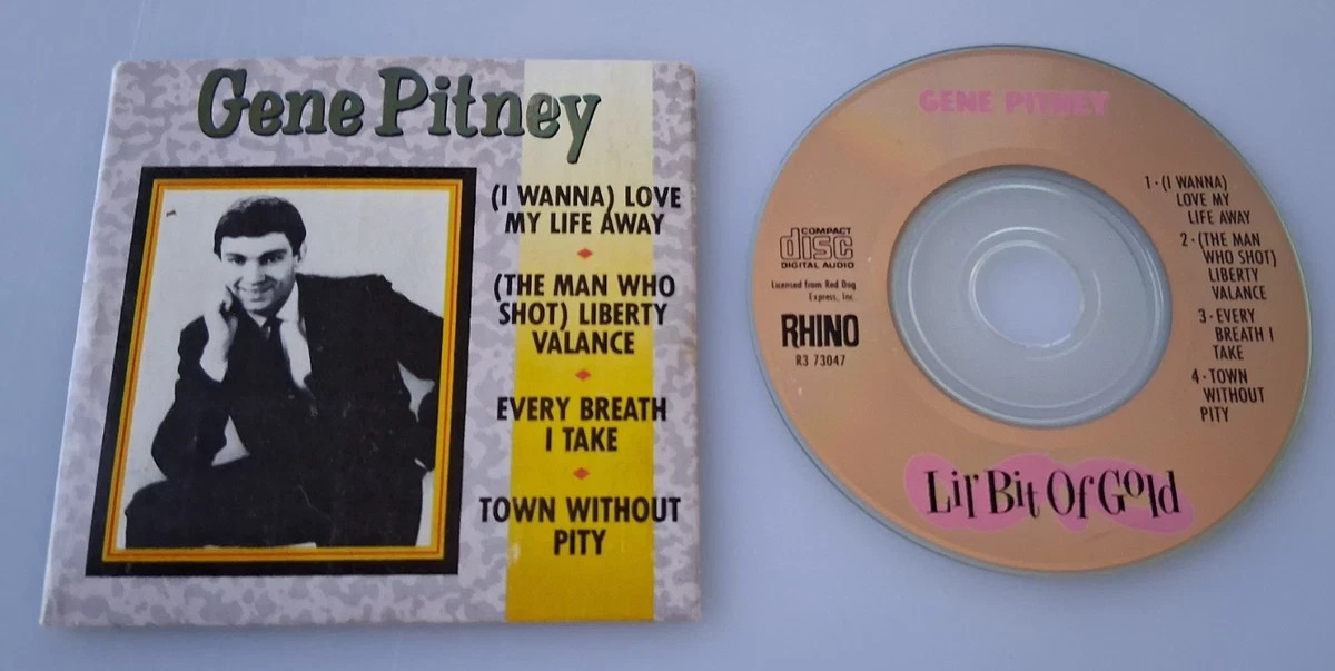 MINI 3" CD Lot of 4 - FRANKIE VALLI Lil Bit of Gold LIMITED RHINO CD3 GOLD DISC