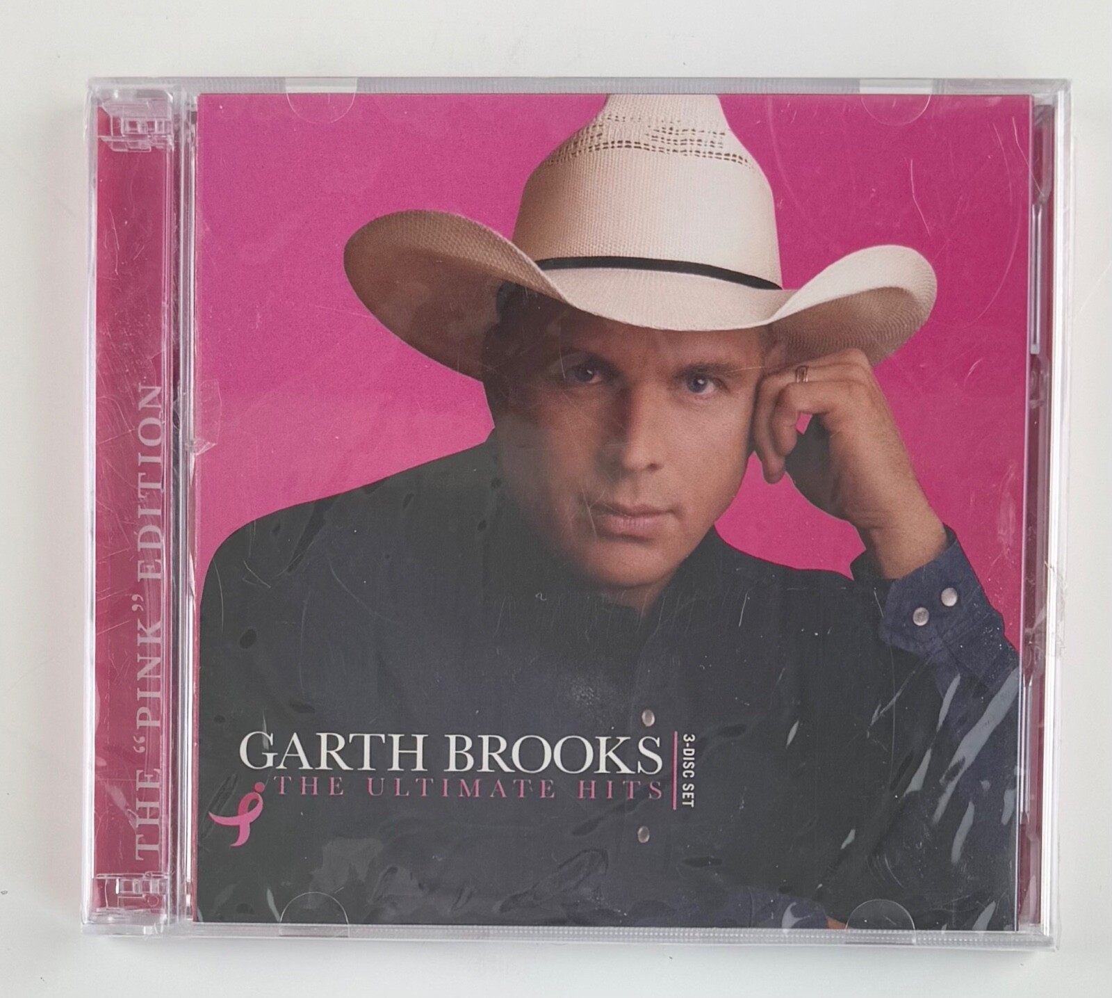 Garth Brooks The Ultimate Hits (3-Disc CD + DVD) The "Pink" Edition Susan Komen
