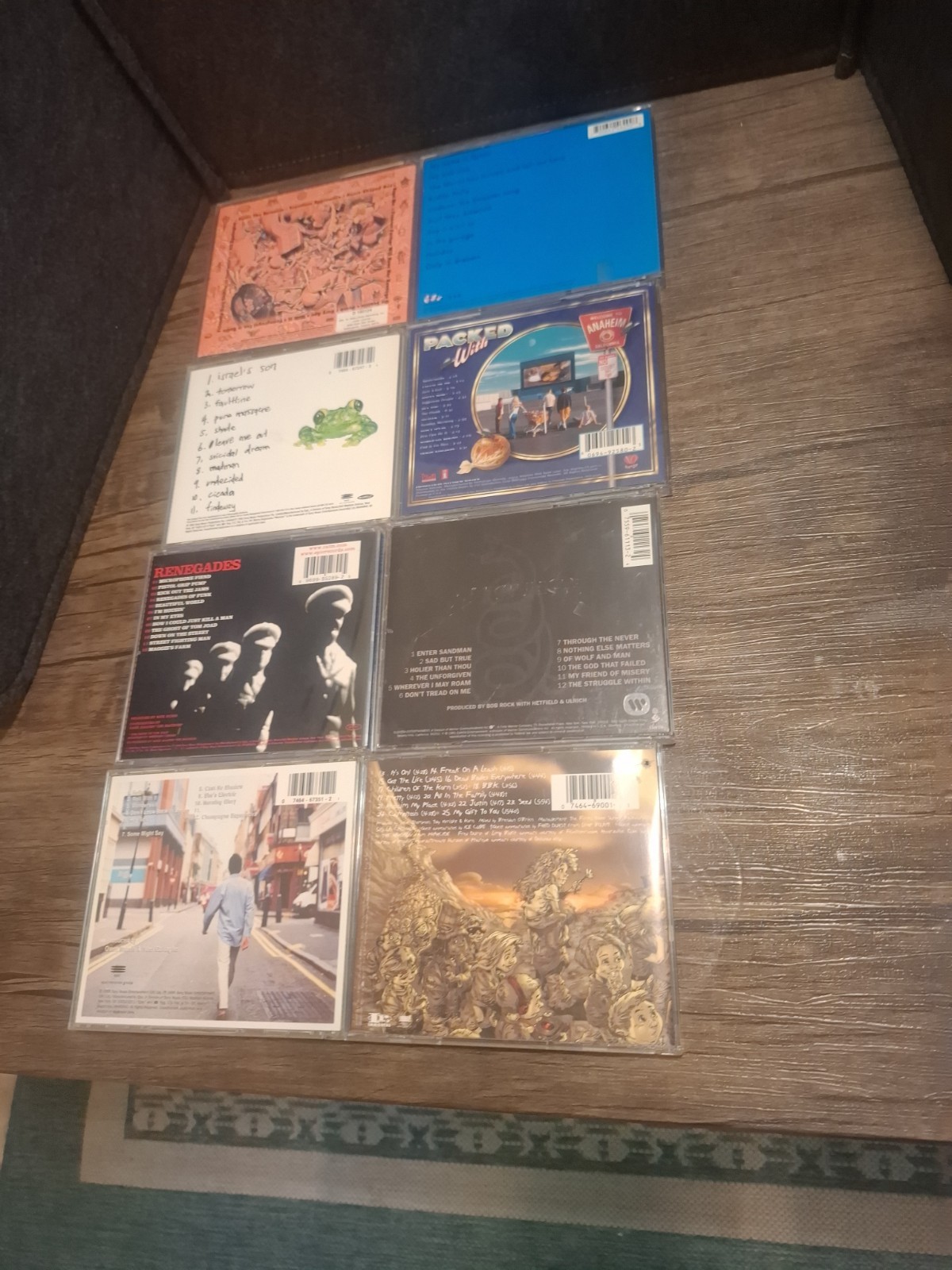 90s CD lot Alternative Rock Nirvana Silverchair Weezer Oasis Metallica Korn Rage