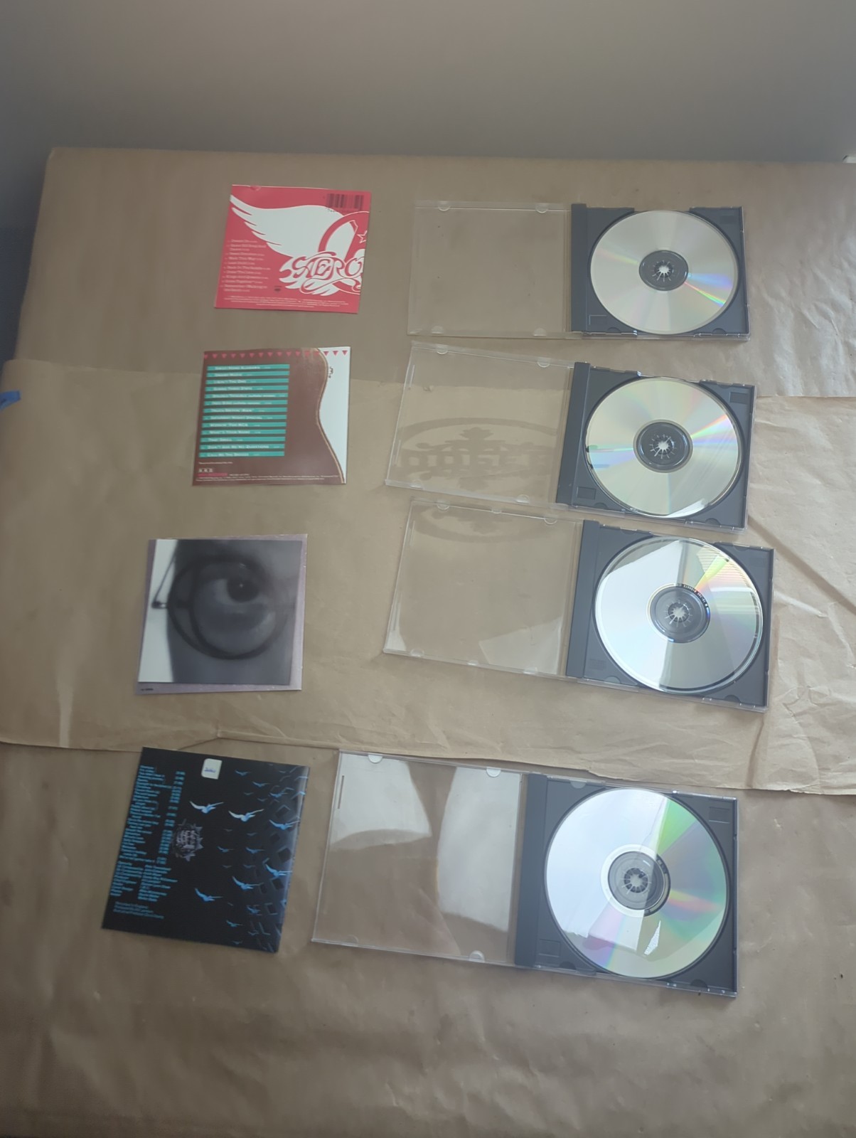 4 CD Lot The Who Aerosmith Foreigner Lynyrd Skynyrd 70s 80s Hard Rock Classic