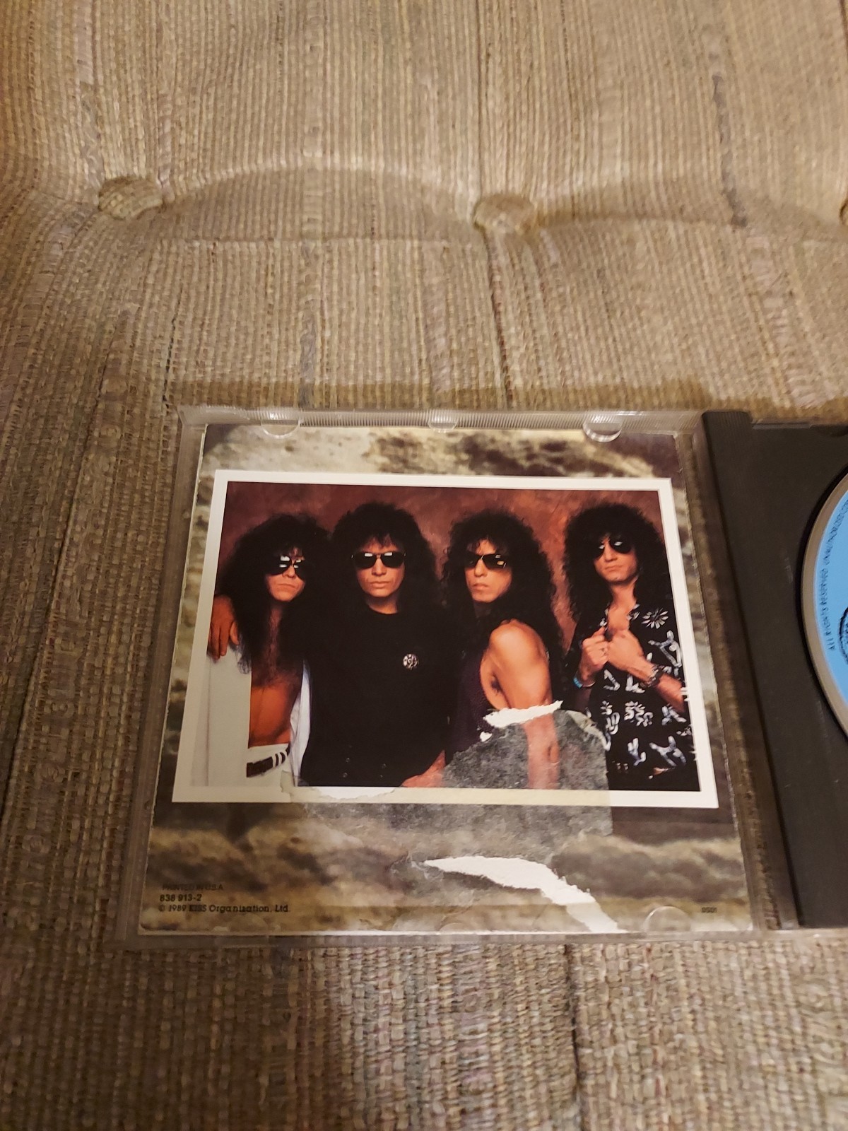 Kiss Hot in the Shade 1989 CD, Mercury Records 838 913-2, Vintage Rock Roll MINT